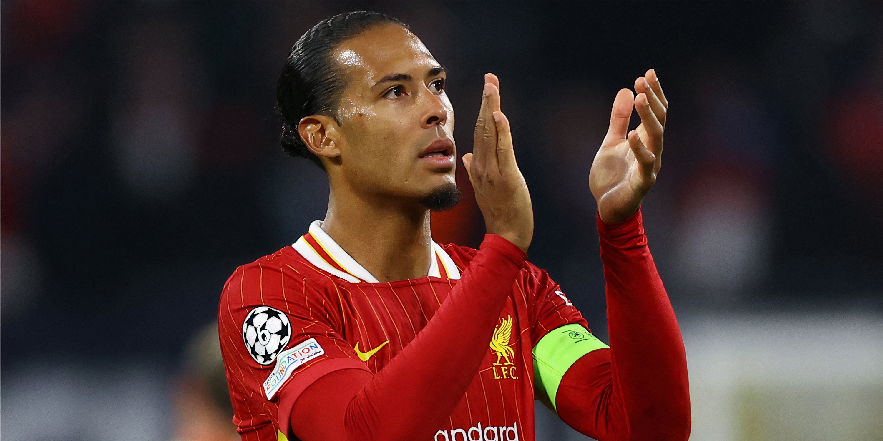 Liverpool captain Virgil van Dijk -1