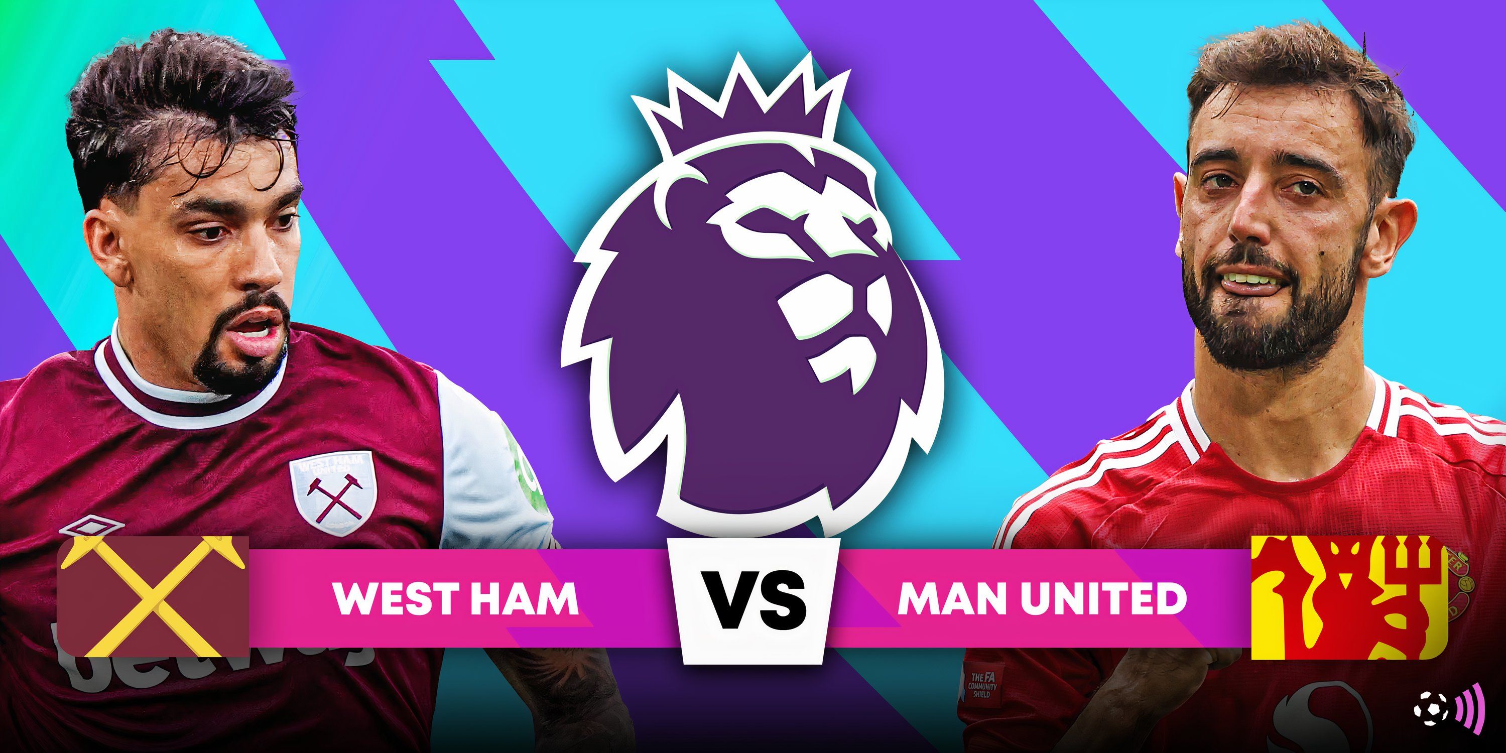 Man Utd West Ham Bruno Fernandes Lucas Paqueta