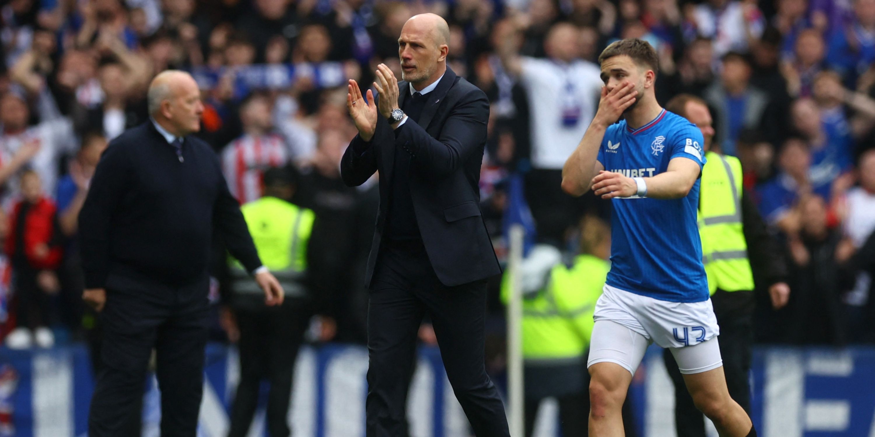 Rangers manager Philippe Clement