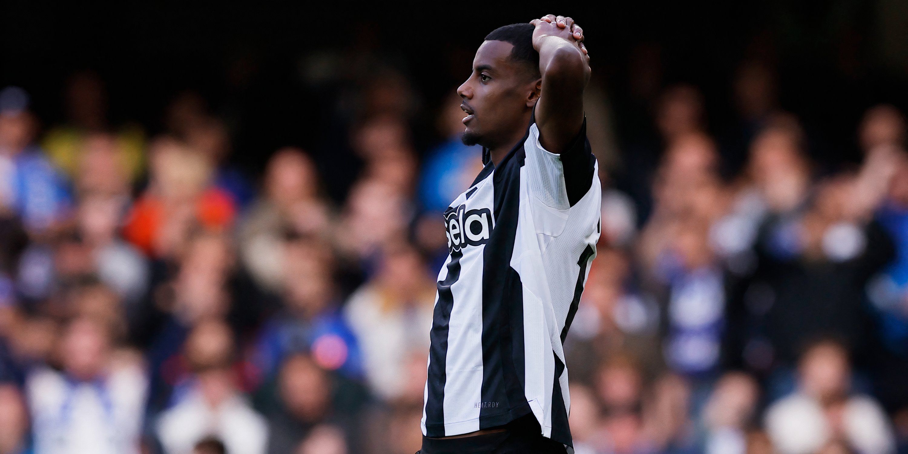 Newcastle striker Alexander Isak