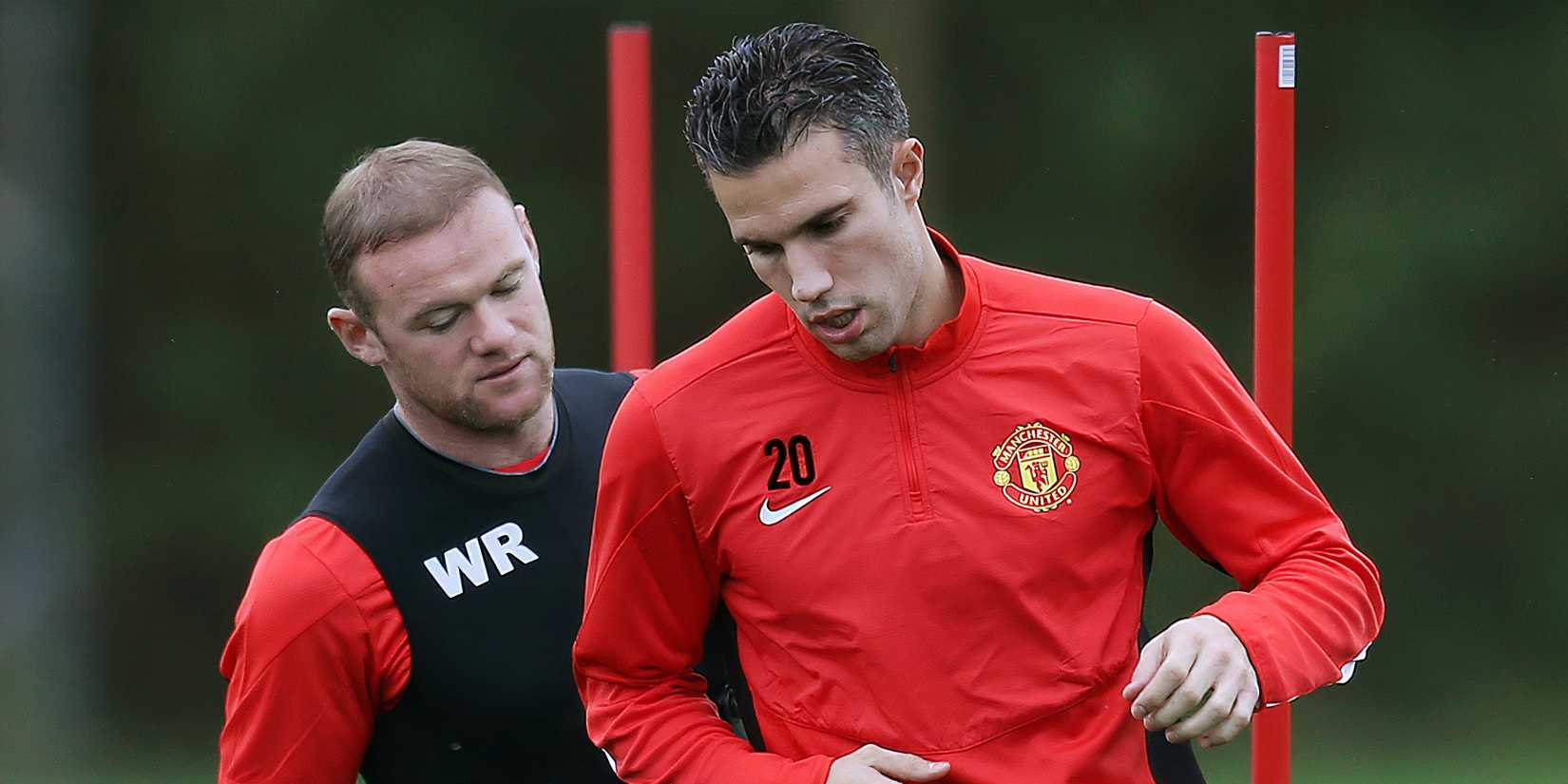 Van Persie-Rooney-Manchester United-Premier League