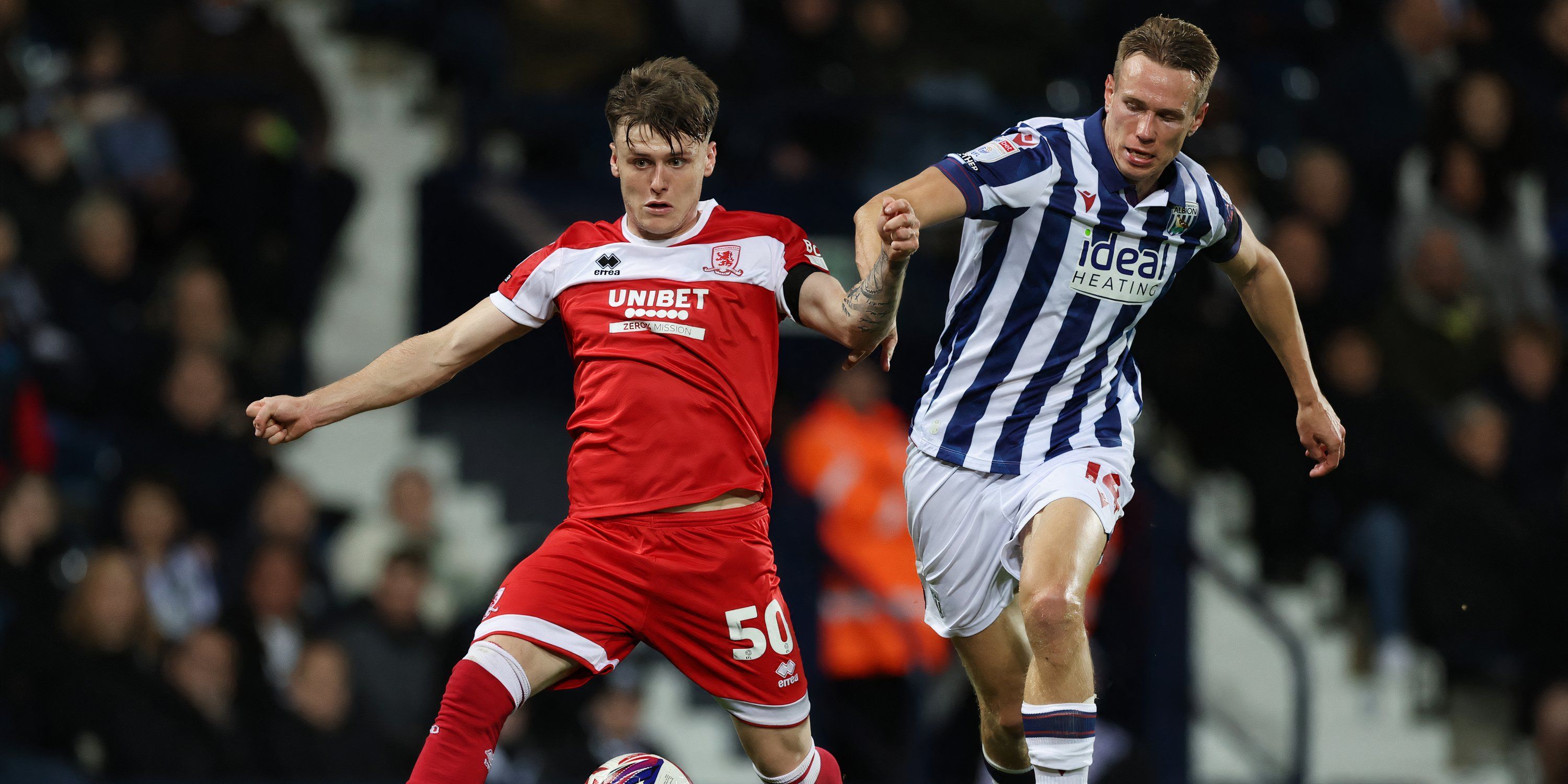 Ben Doak in action for Middlesbrough 