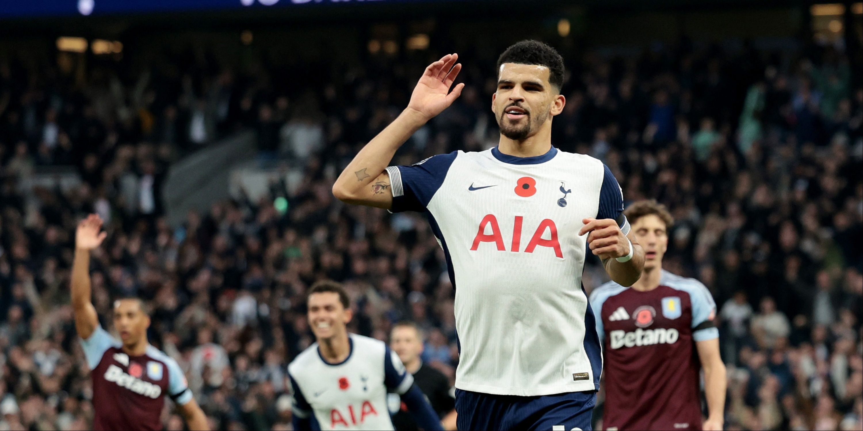 Dominic-solanke-spurs -ston-villa