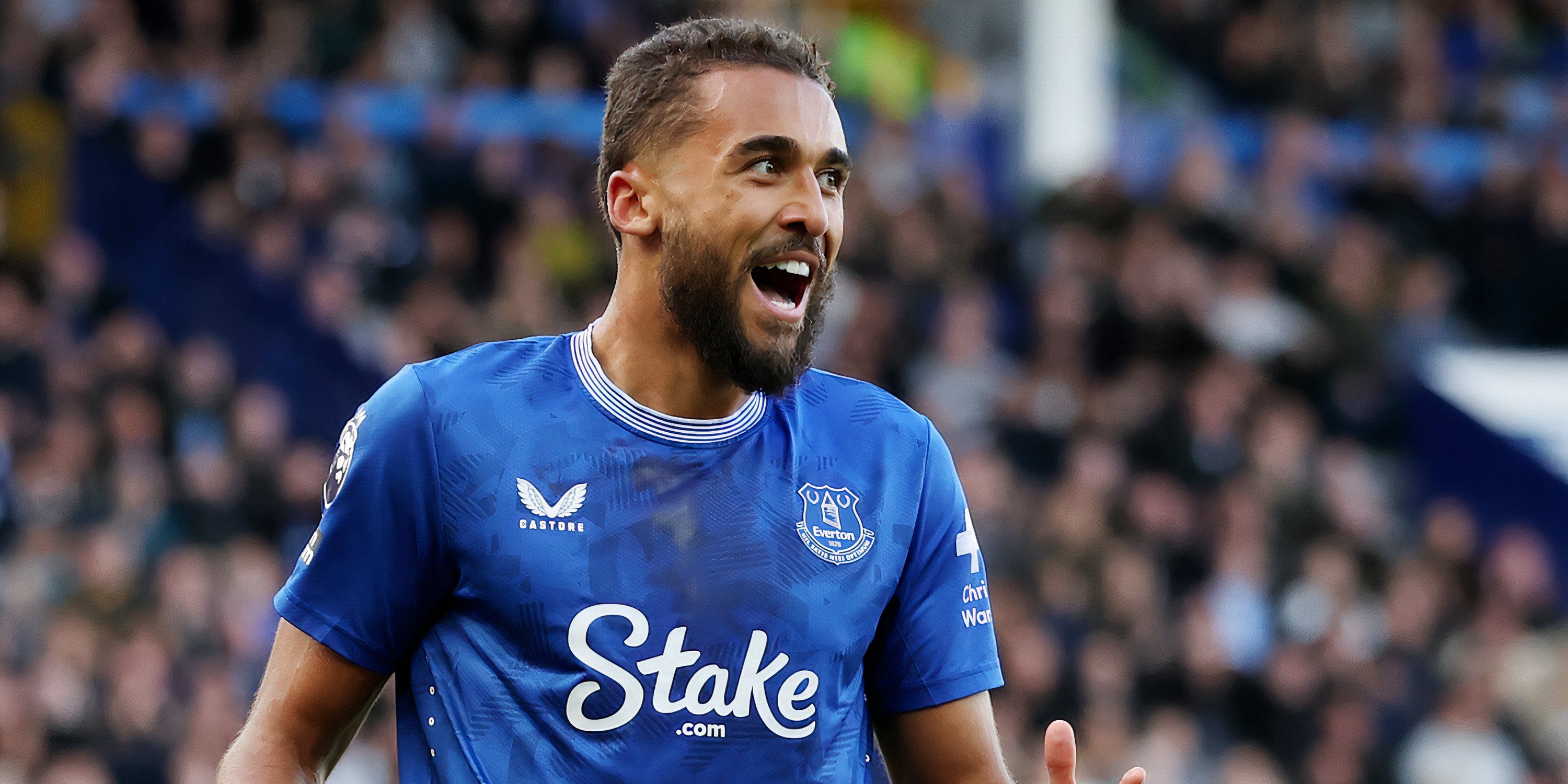 Everton striker Dominic Calvert-Lewin