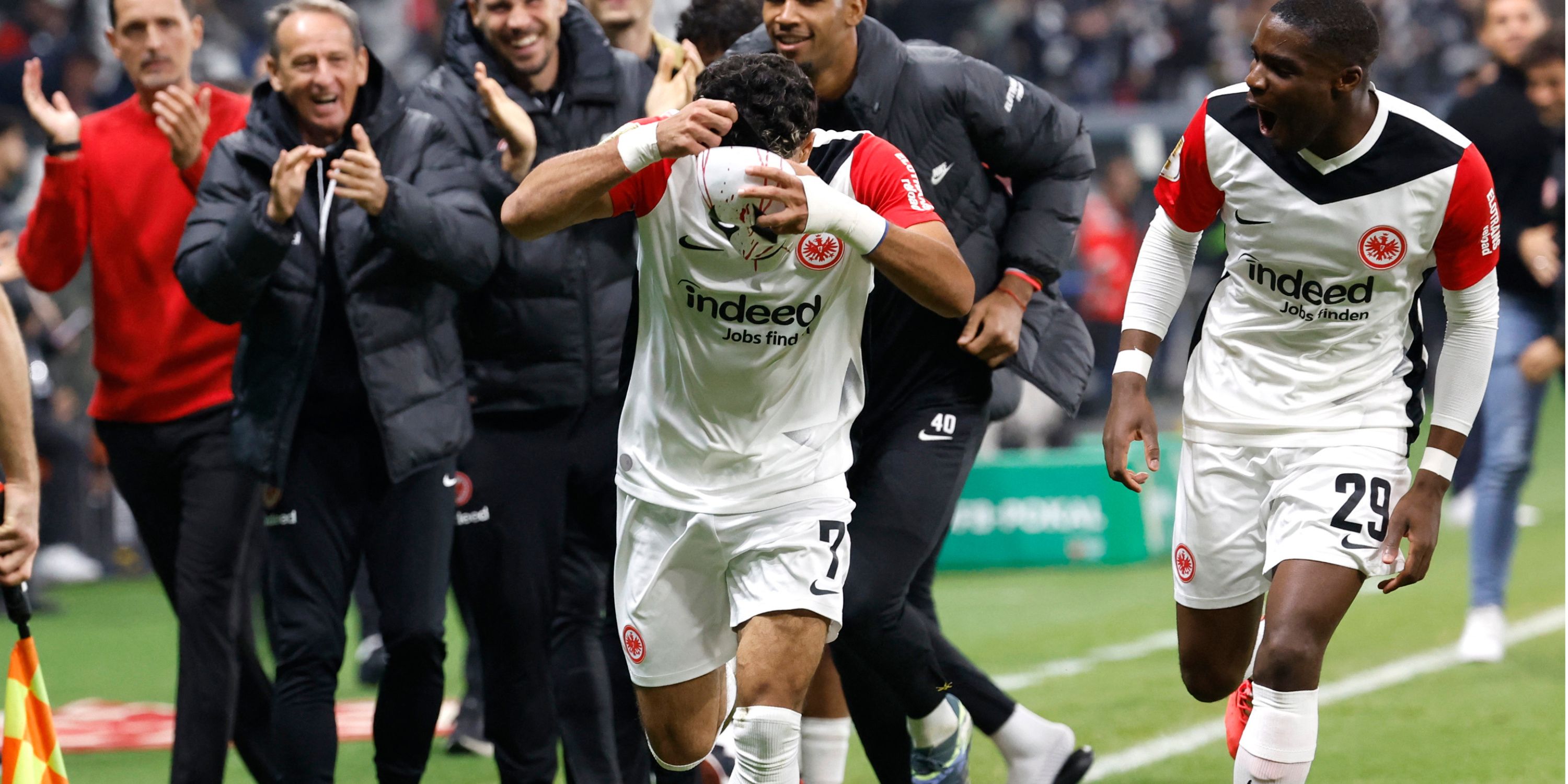 Eintracht Frankfurt attacker Omar Marmoush