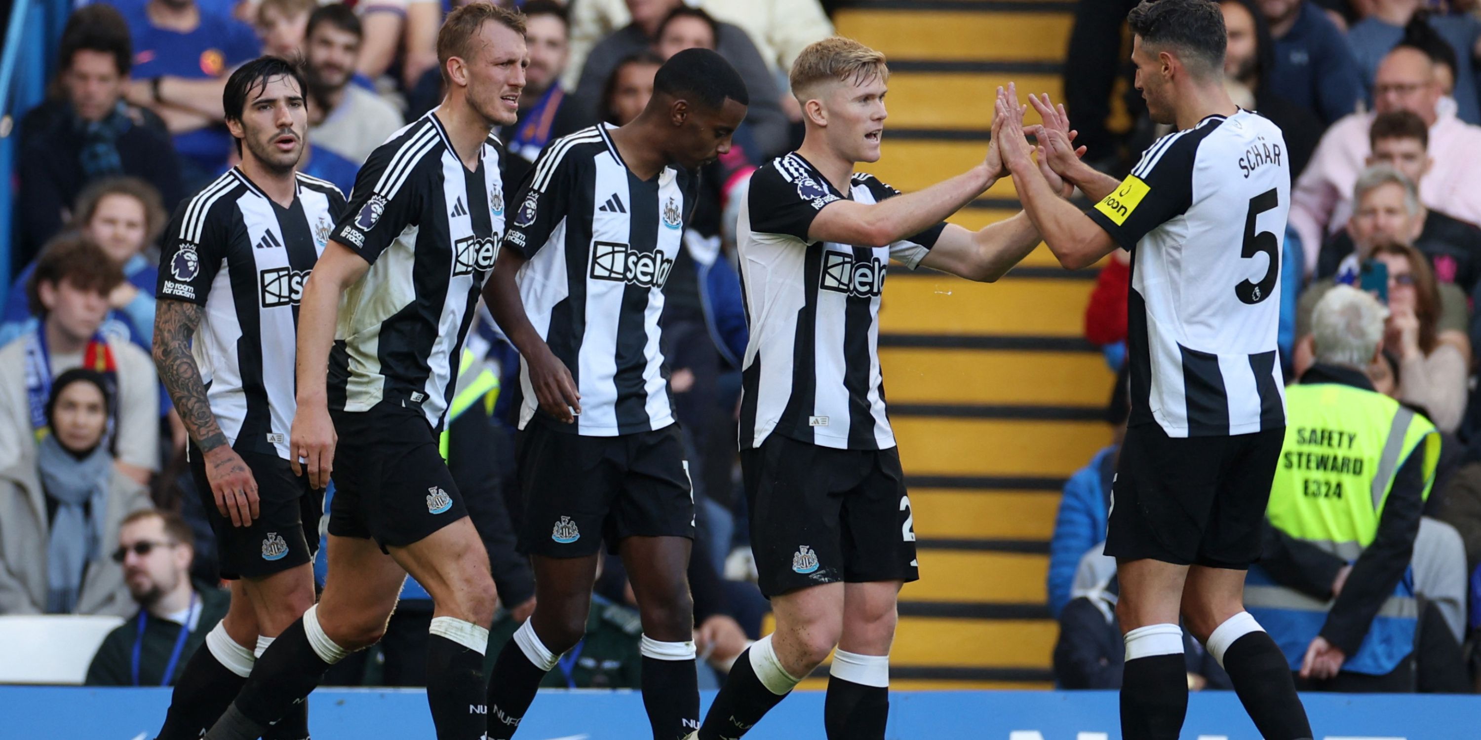 Newcastle United defender Fabian Schar