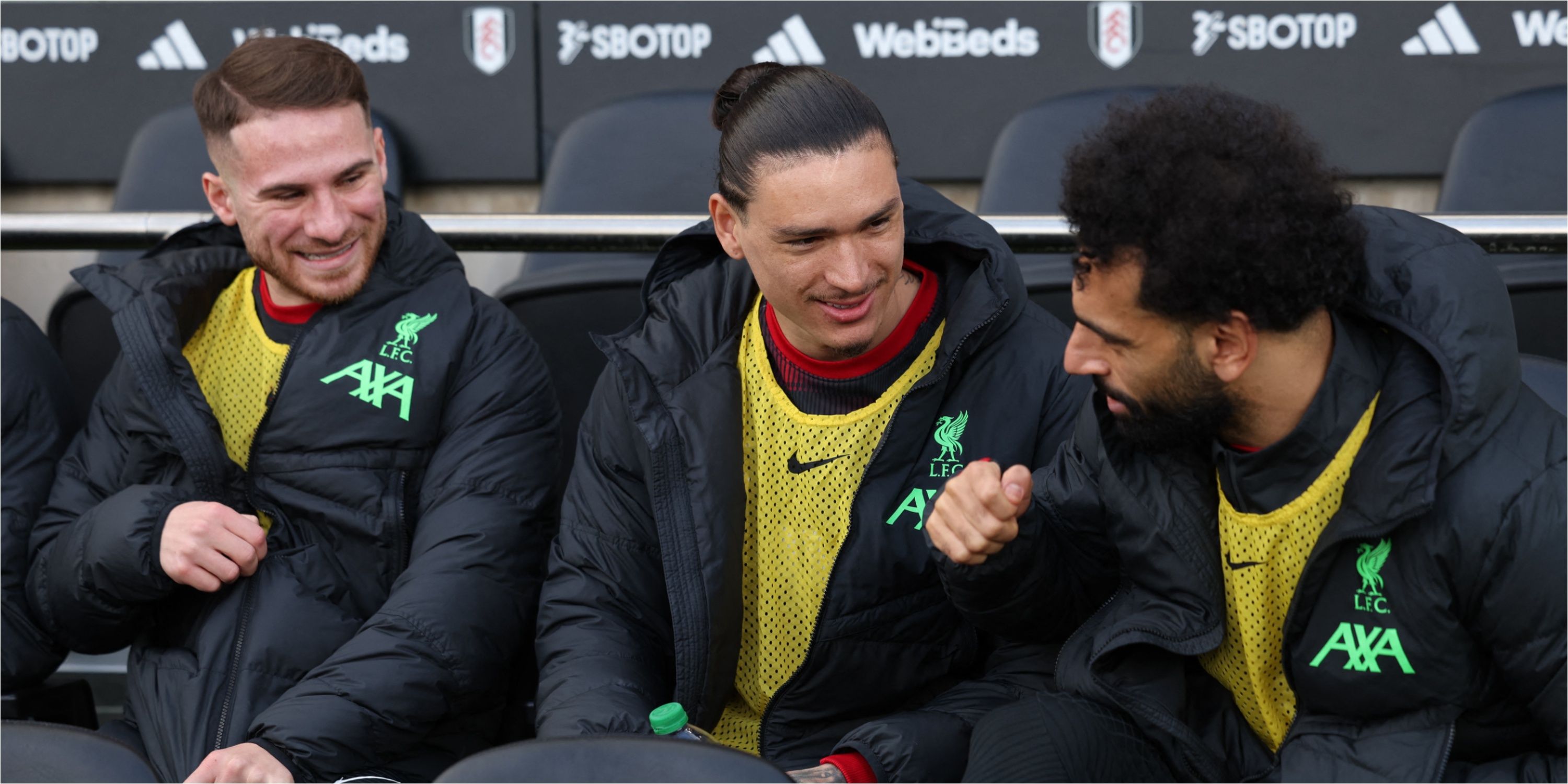 Liverpool bench