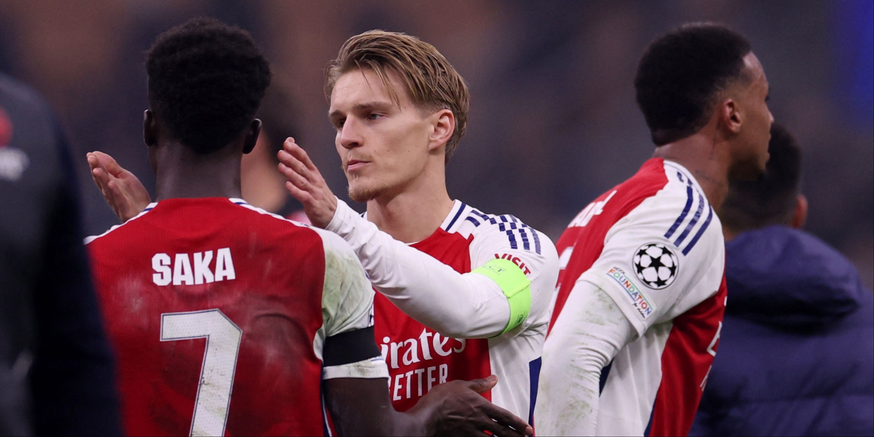 Odegaard-Arsenal-Saka