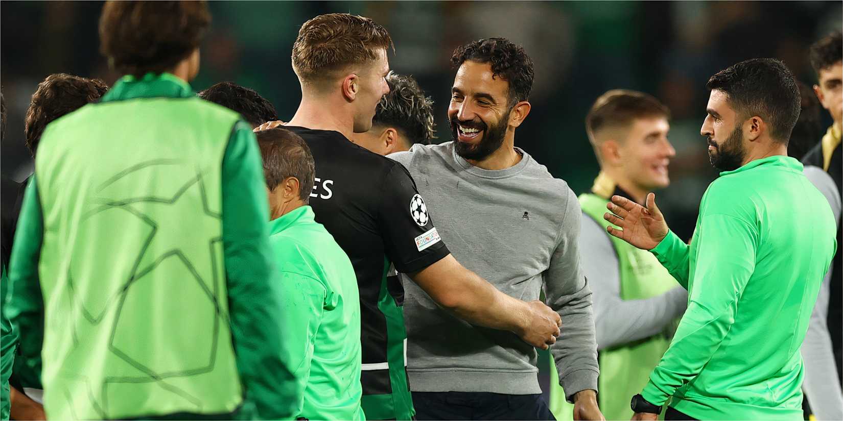 Ruben Amorim e Viktor Gyökeres