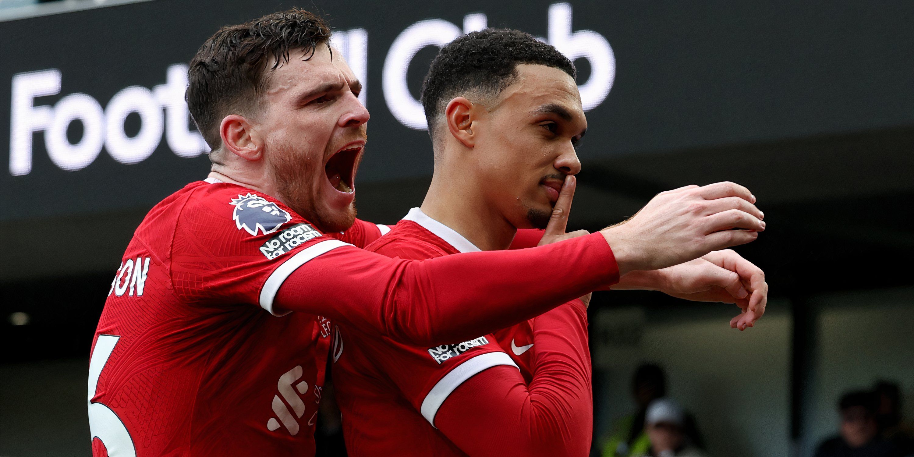 Andy Robertson and Trent Alexander-Arnold