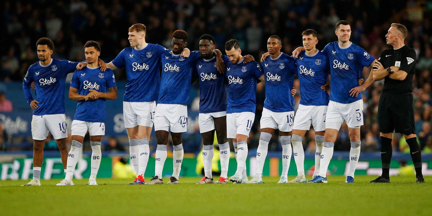 Everton squad vs Southampton