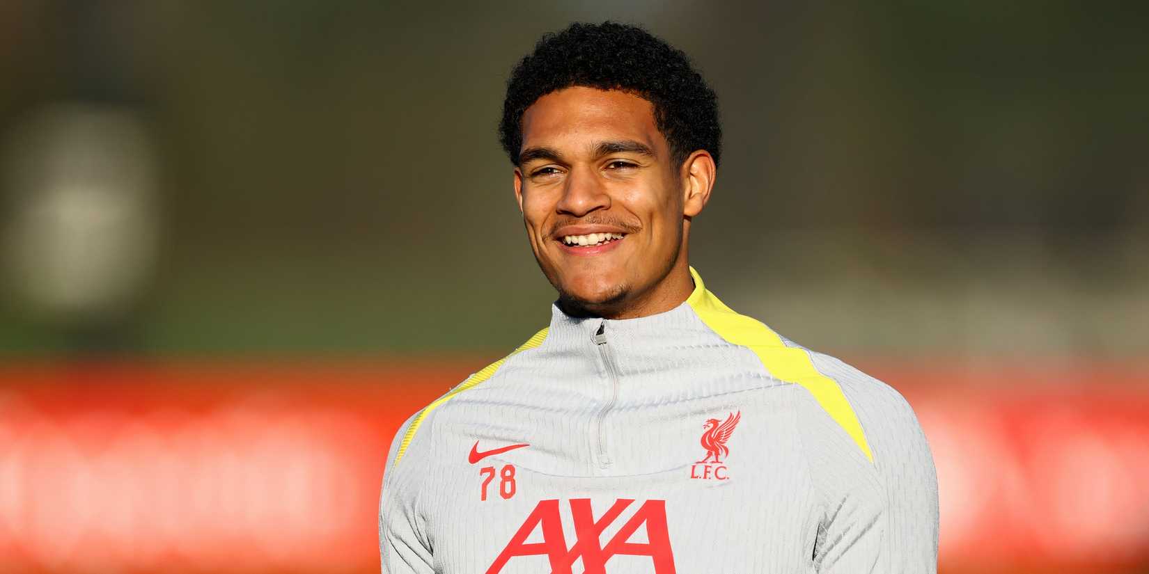 Liverpool defender Jarel Quansah