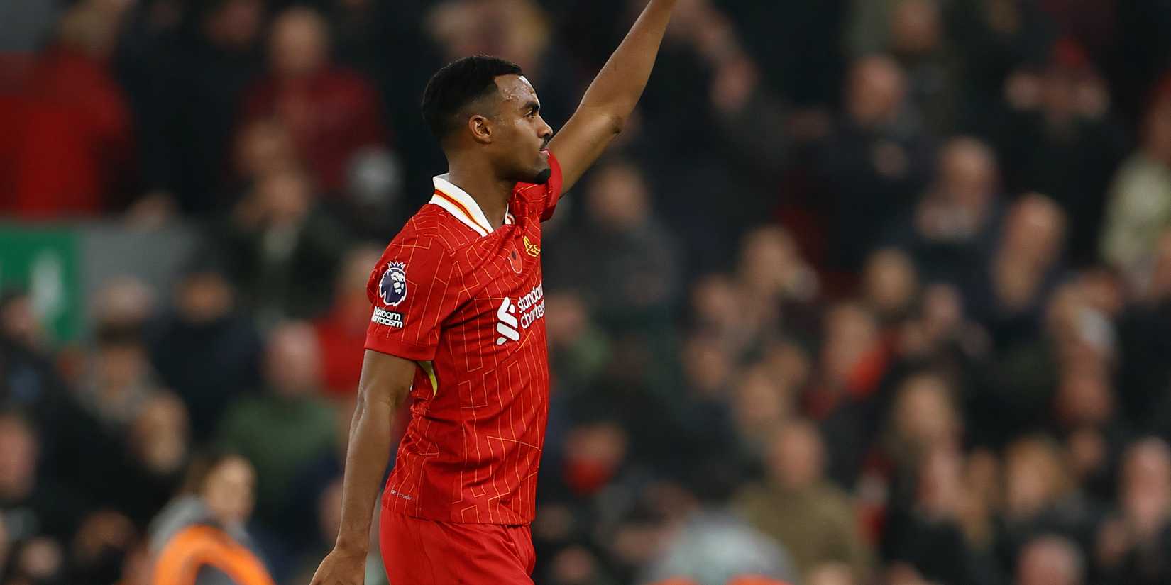 Midfielder Liverpool Ryan Gravinvich