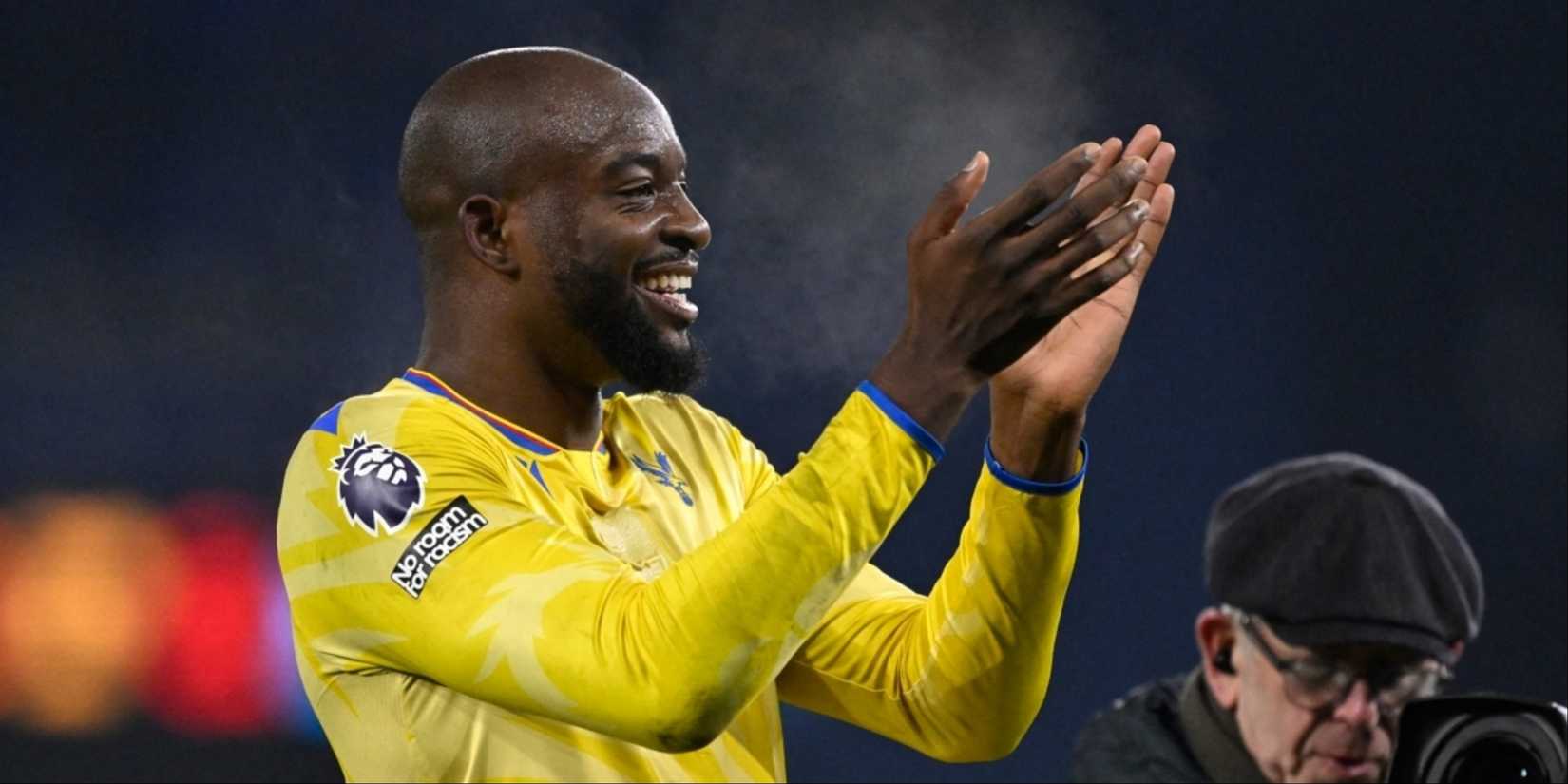 Jean-Philippe Mateta en acción con Crystal Palace