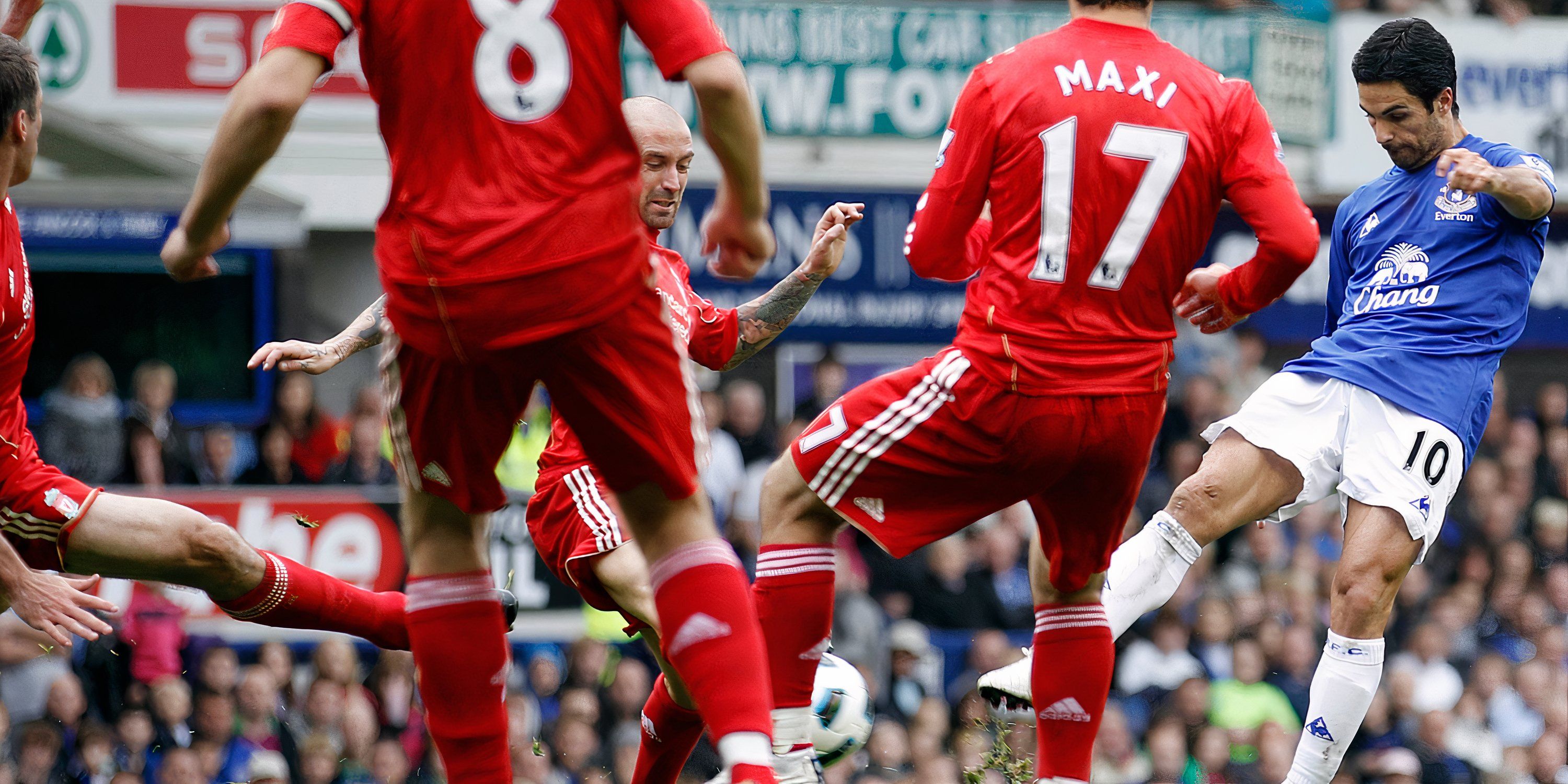 mikel-arteta-everton-merseyside-derby