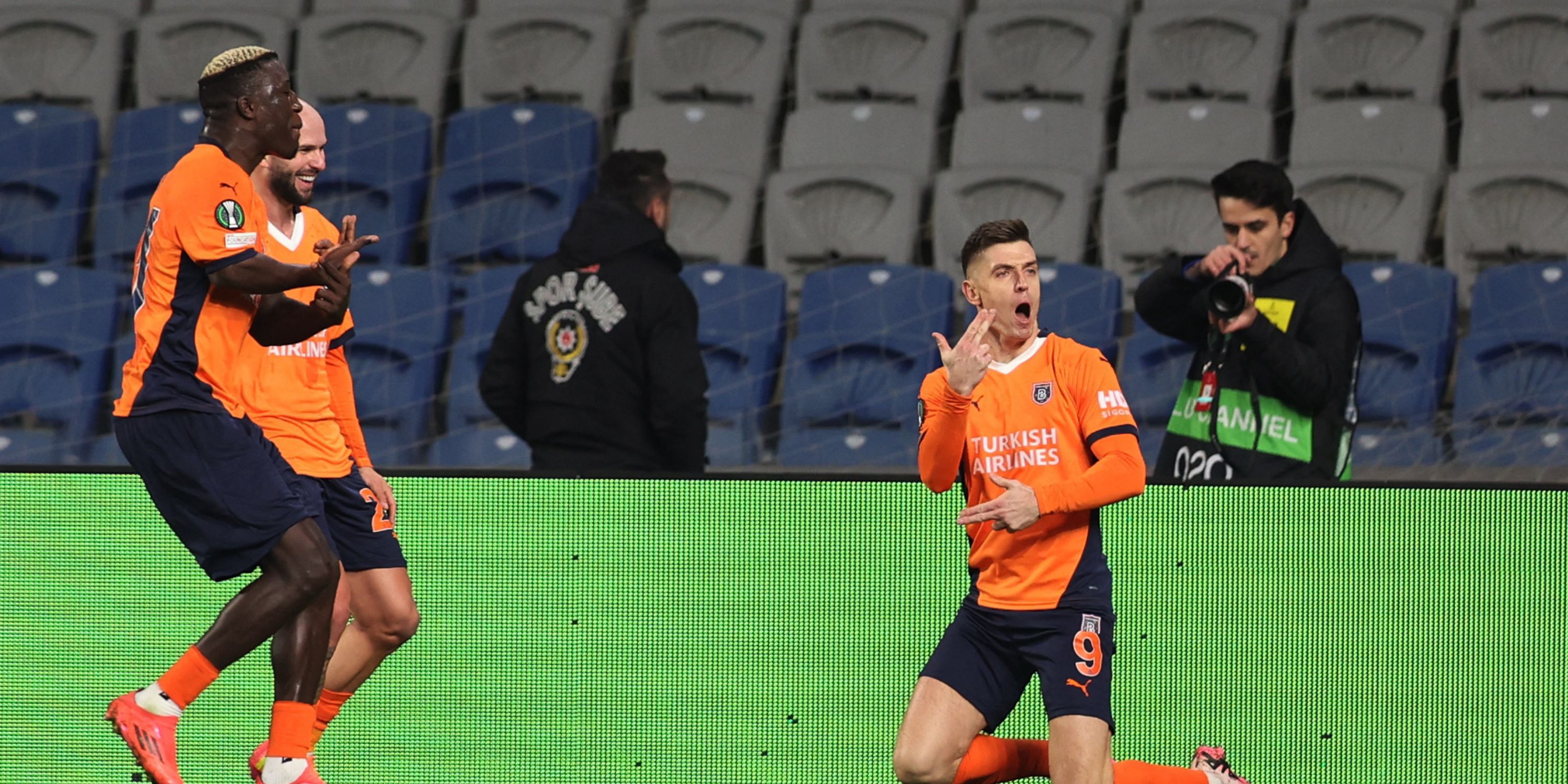 Basaksehir FK striker Krzysztof Piatek