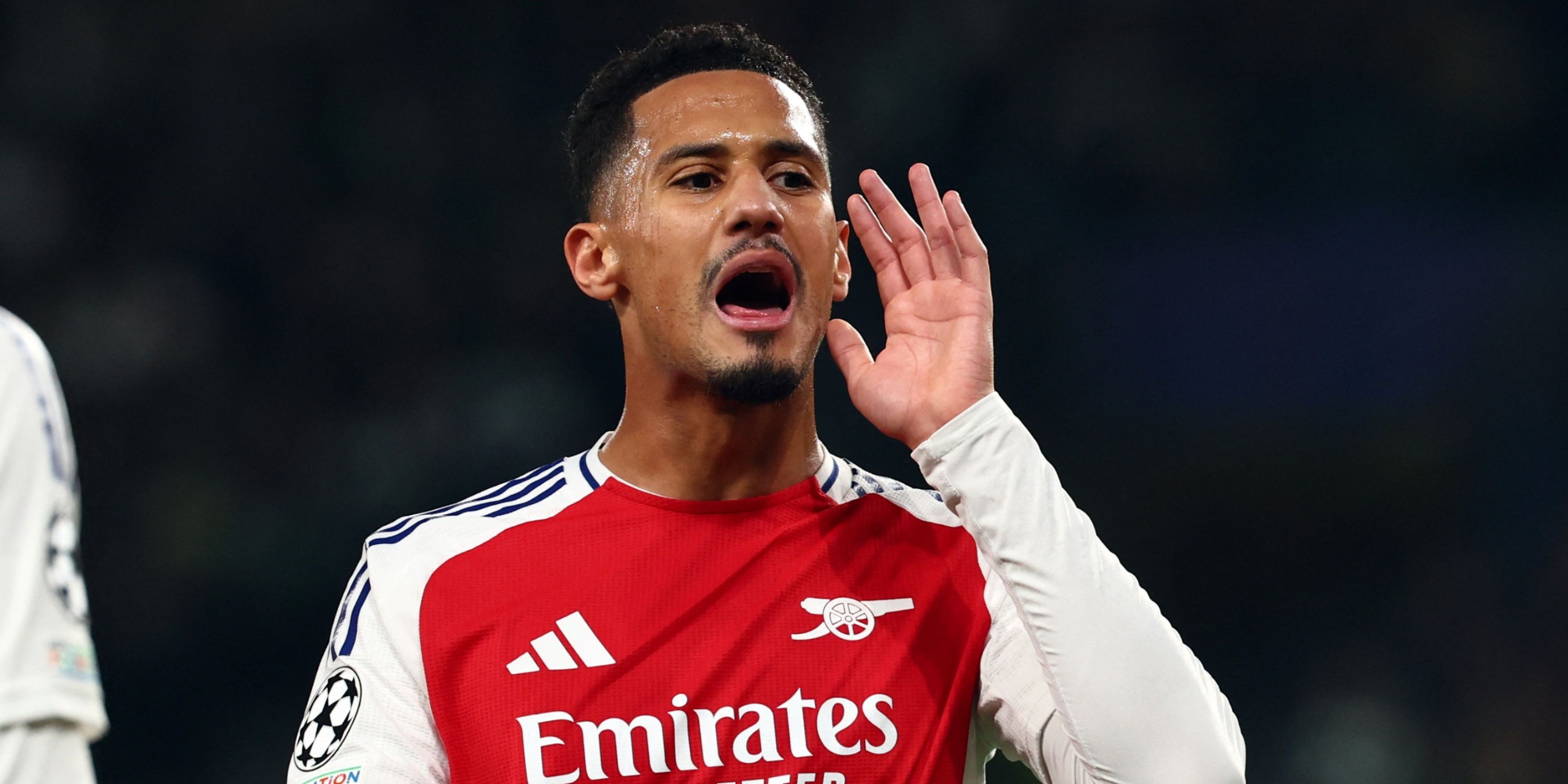 William Saliba-Arsenal-Prayer