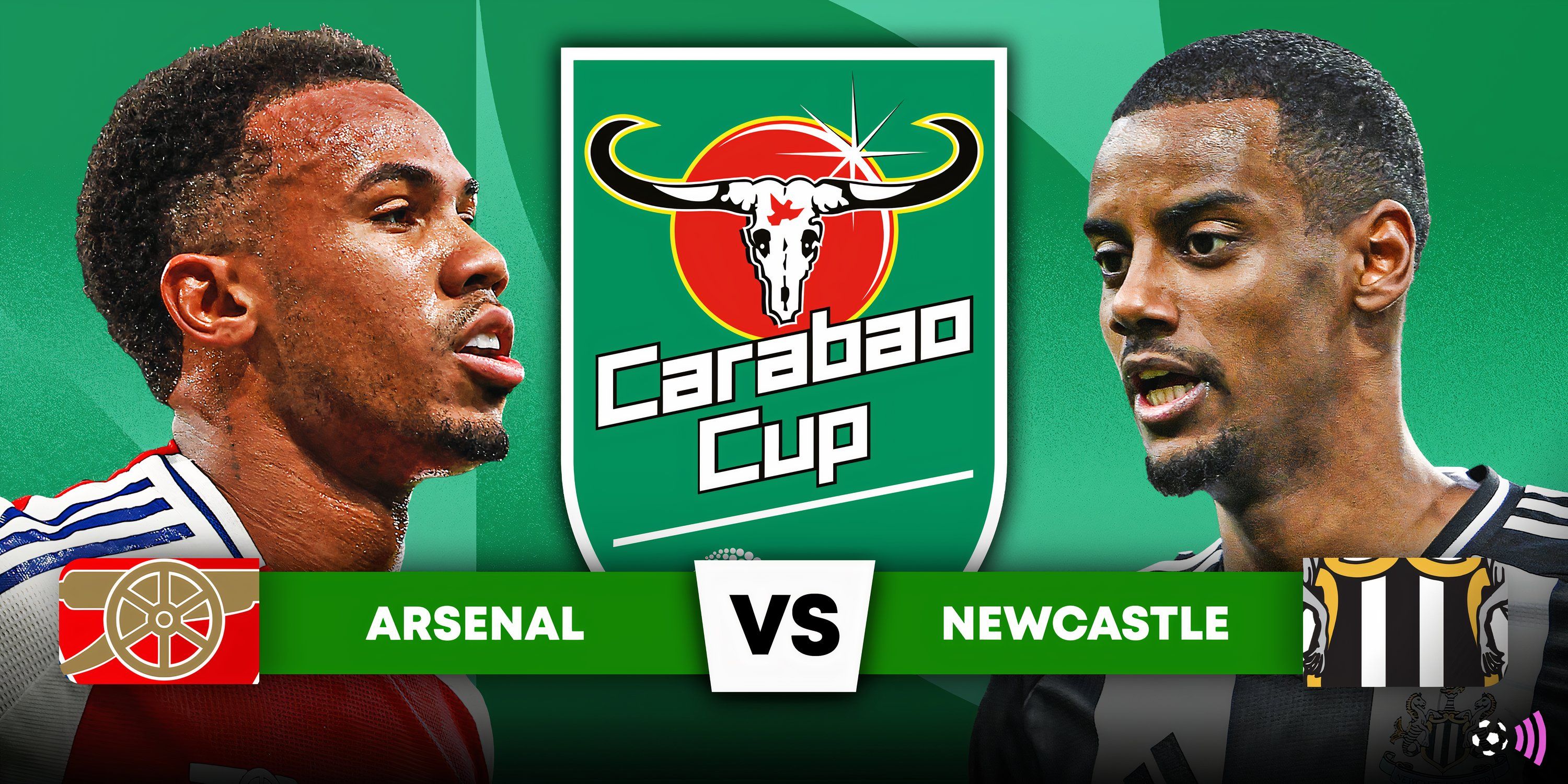 Arsenal-Newcastle-Carabao-Cup-Gabriel-Isak