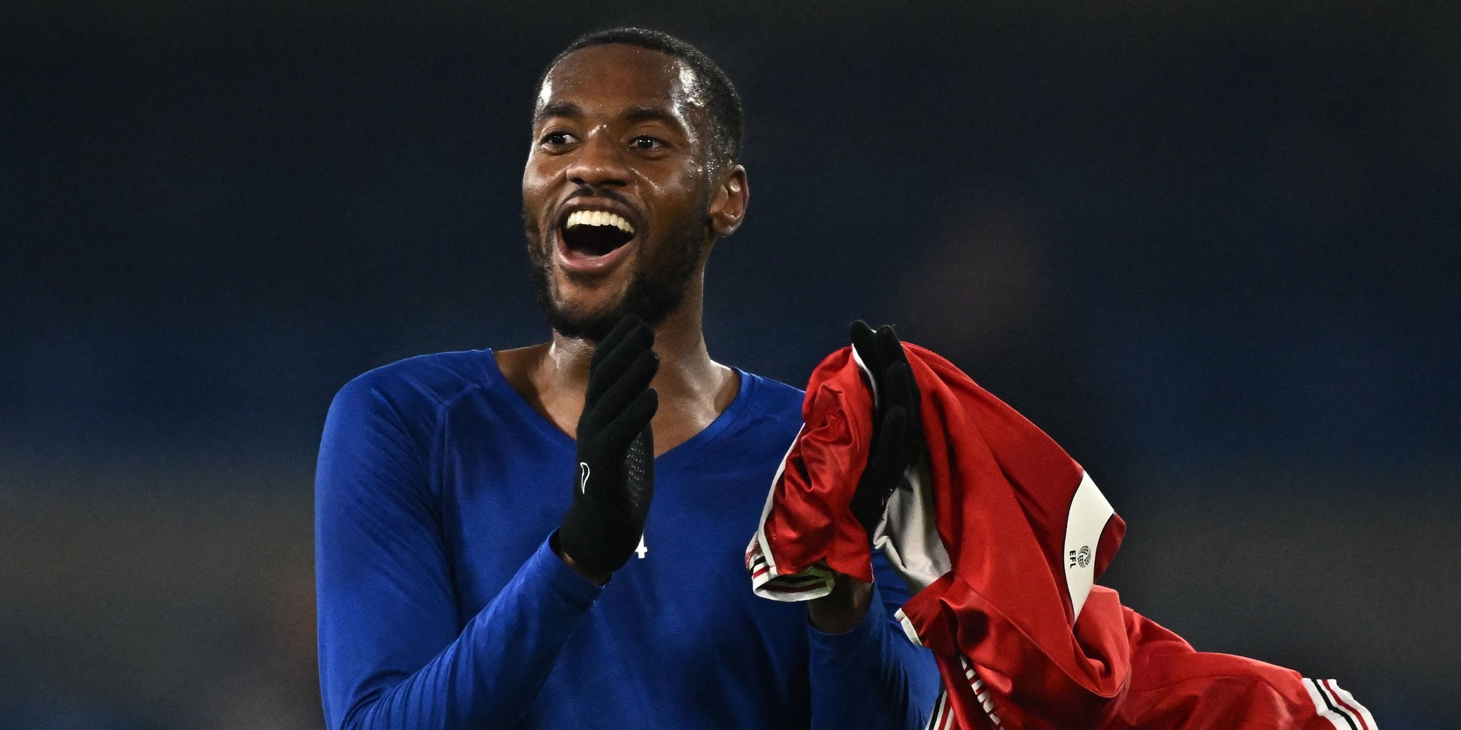 Chelsea's Tosin Adarabioyo celebrates after the match