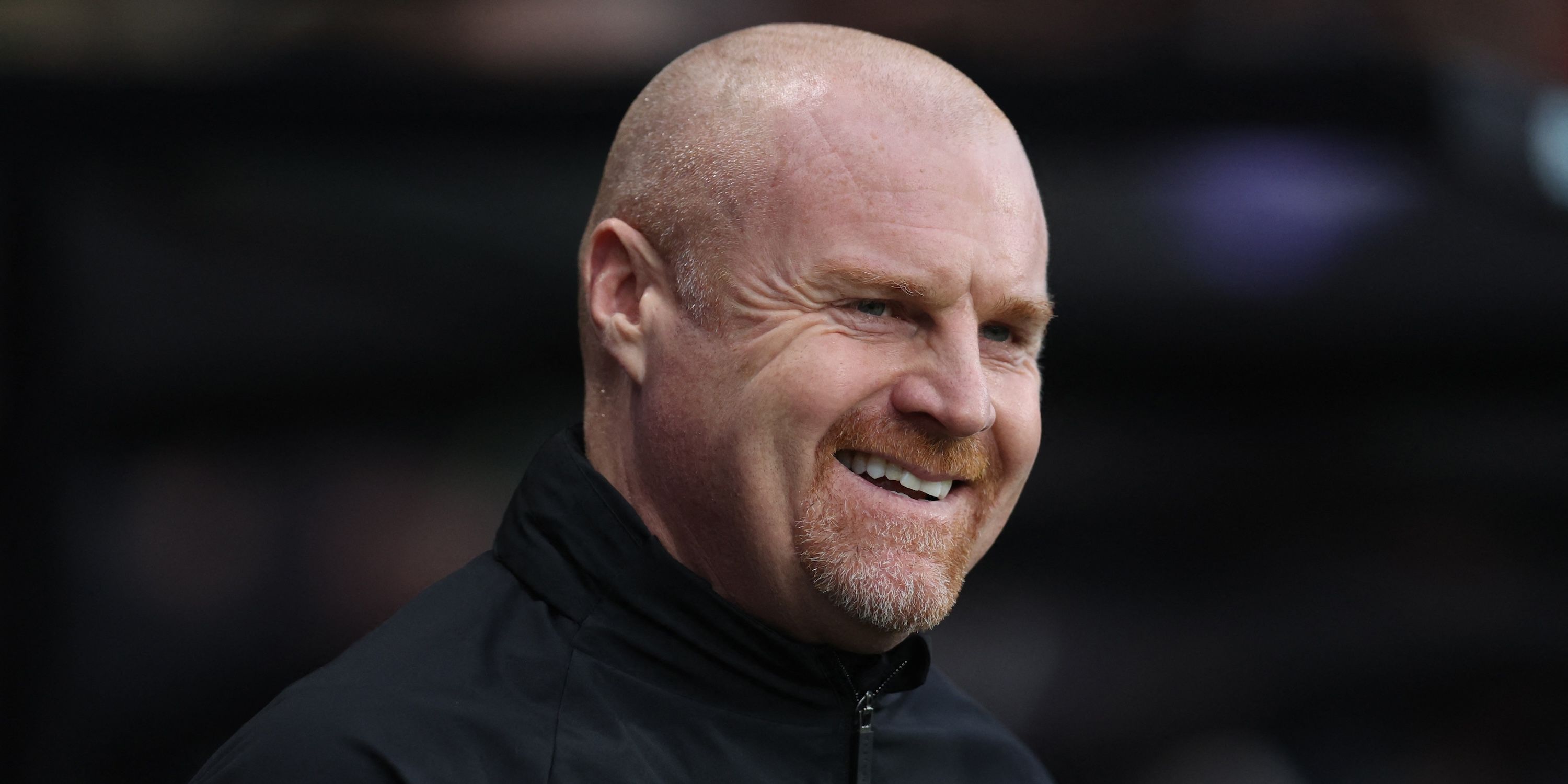 Everton manager Sean Dyche before the match