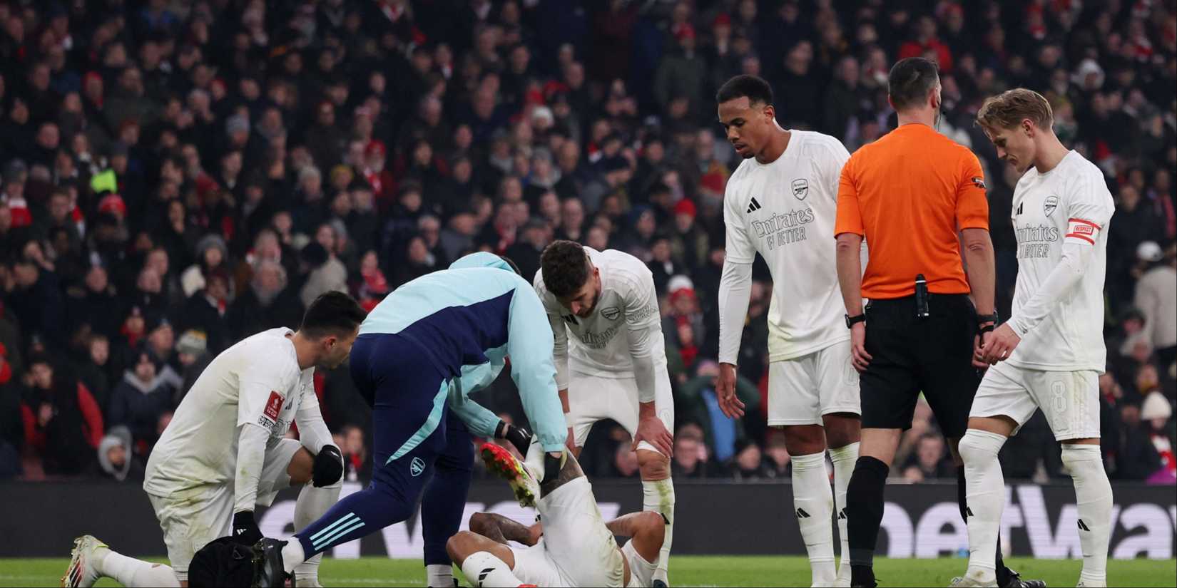 Gabriel Jesus Arsenal injury