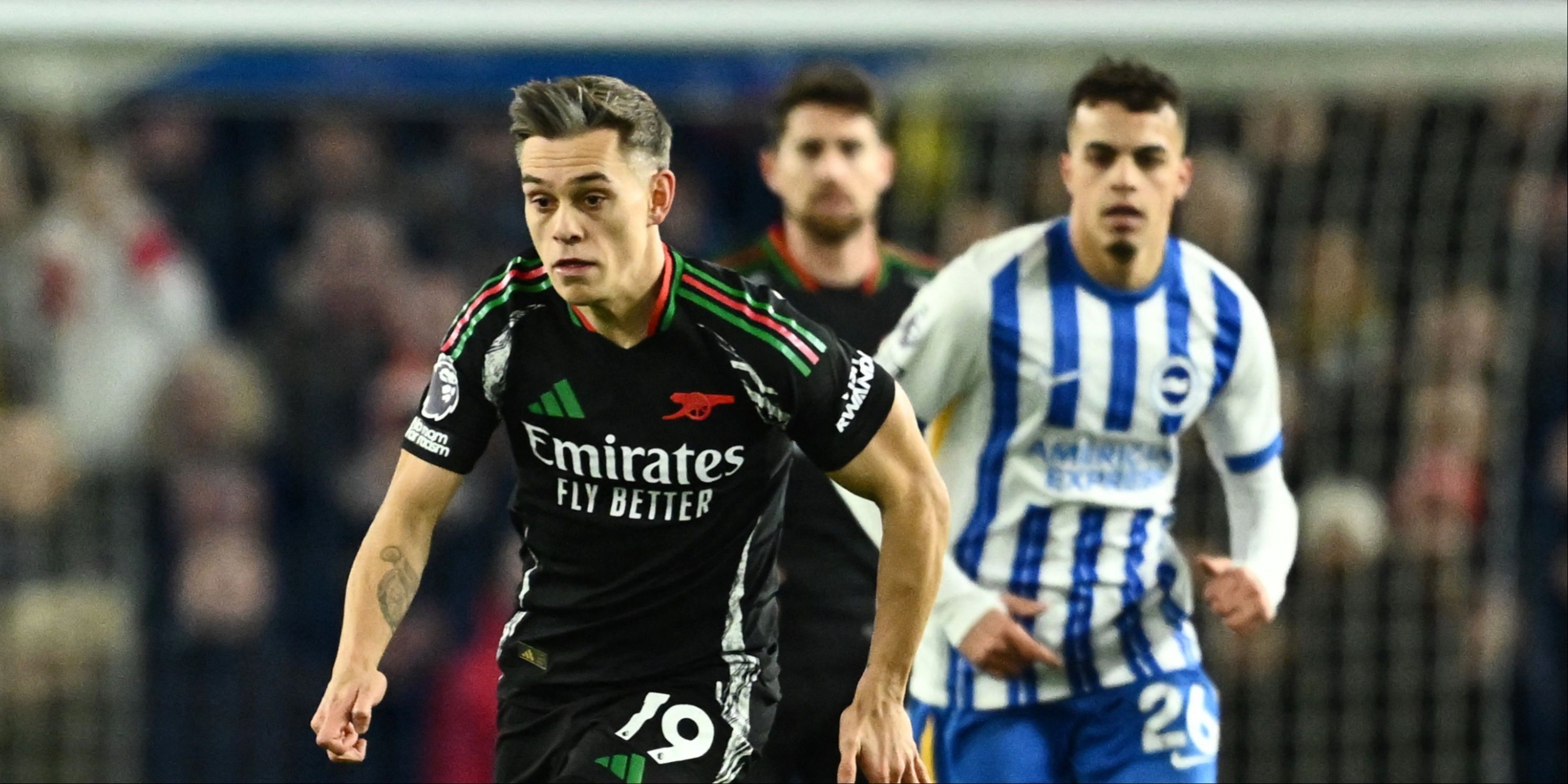 Leandro Trossard-Arsenal-Brighton