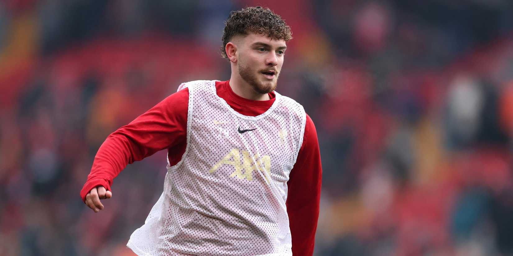 Liverpool player Xavi Elliott