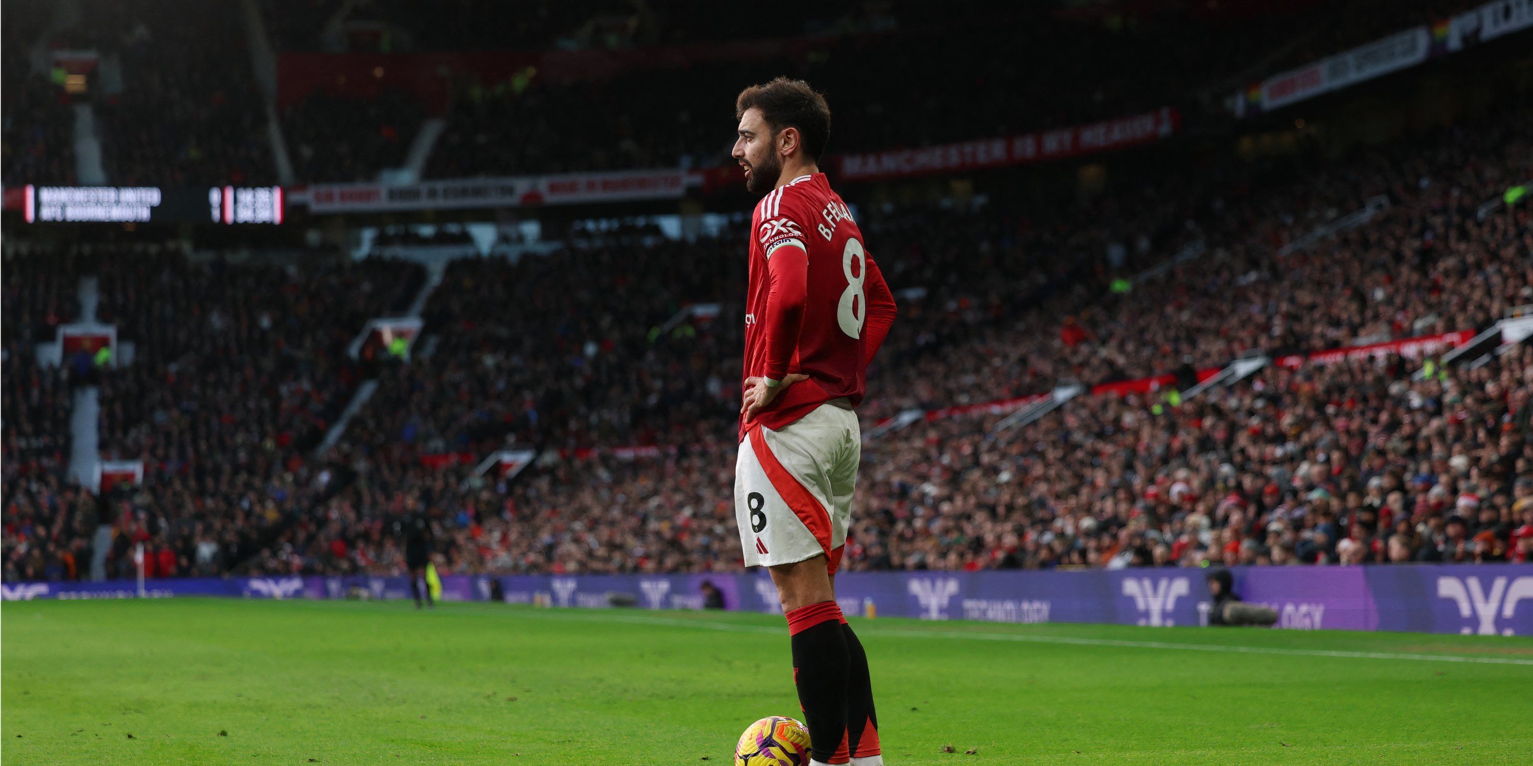 Manchester United captain Bruno Fernandes