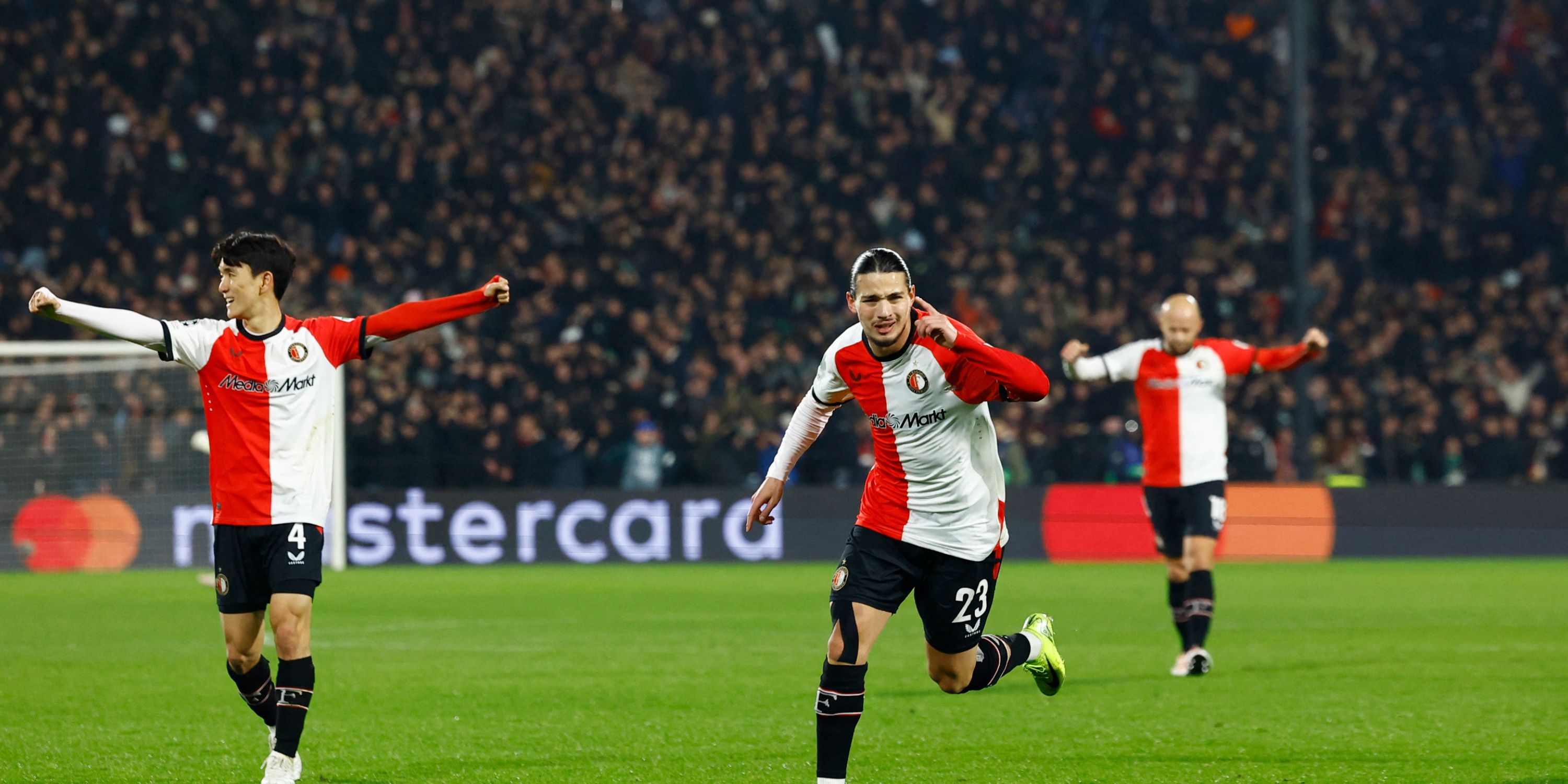 Feyenoord winger Anis Hadj Moussa