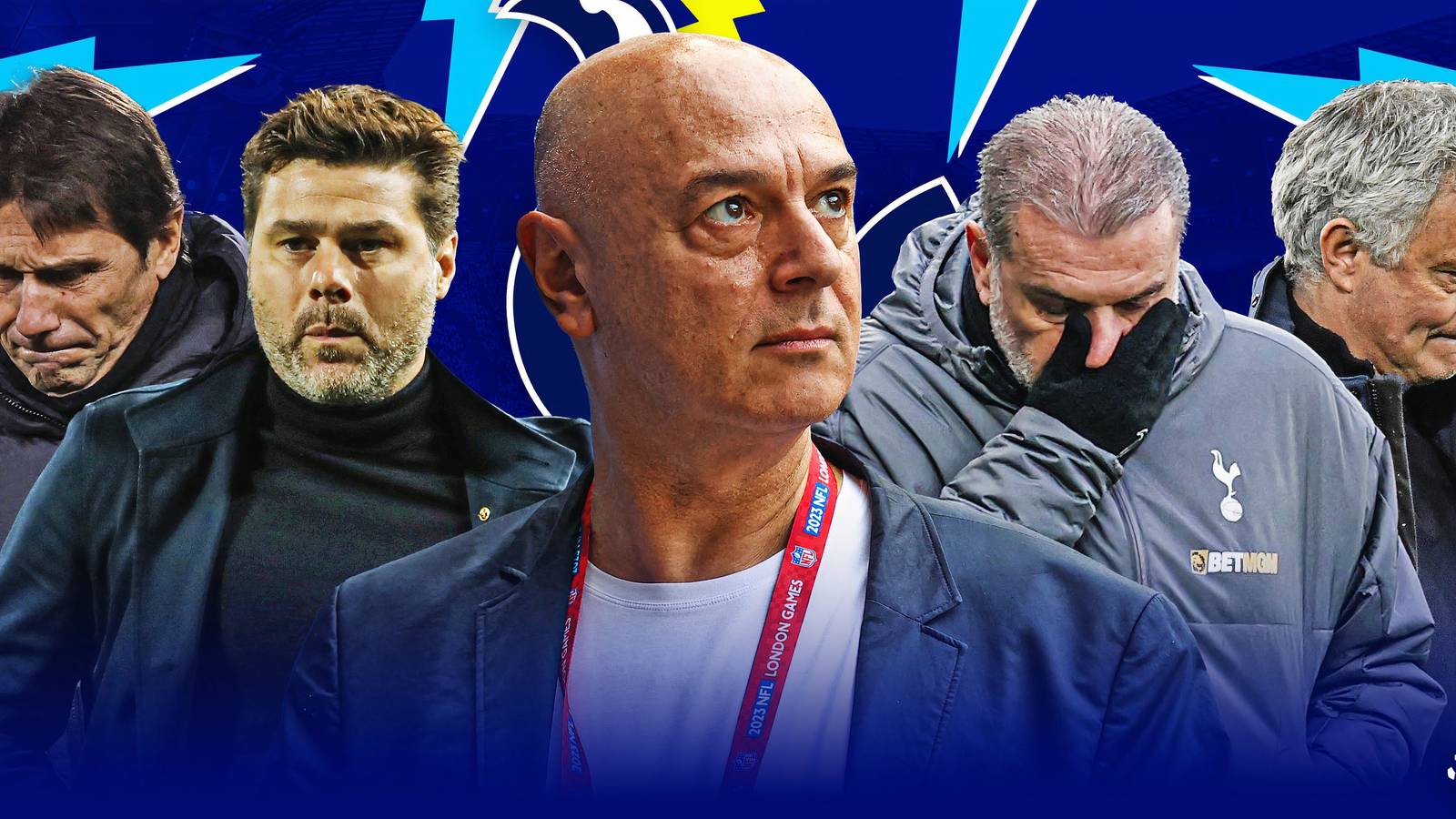 Ange out? Every Tottenham manager since their 2008 League Cup win - ranked