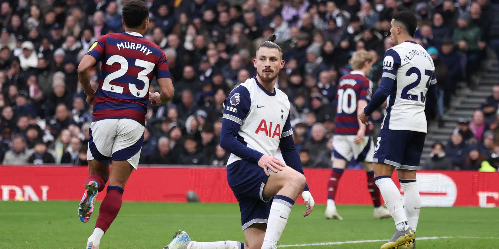 Tottenham defender Radu Dragusin