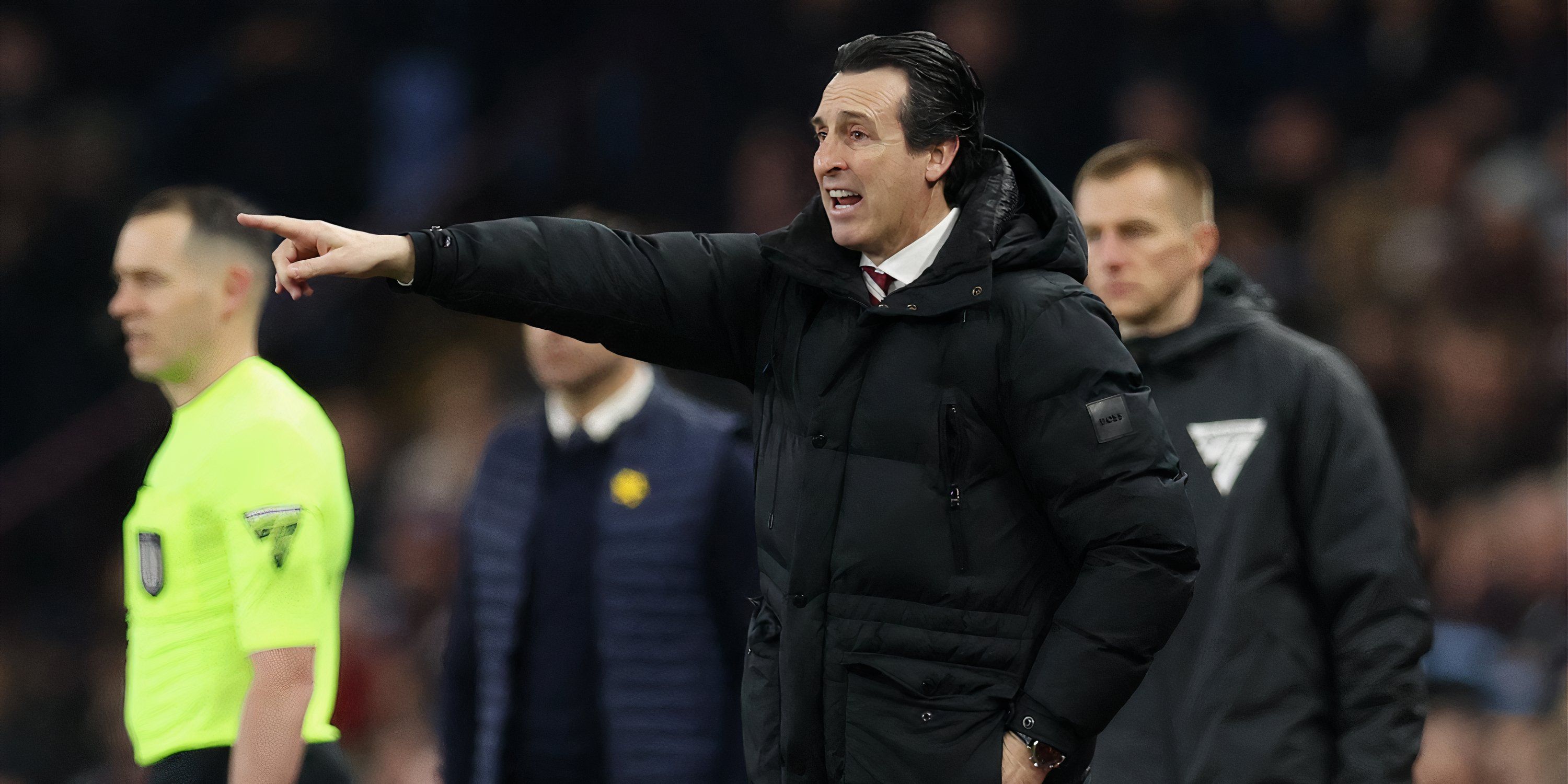 Aston Villa manager Unai Emery