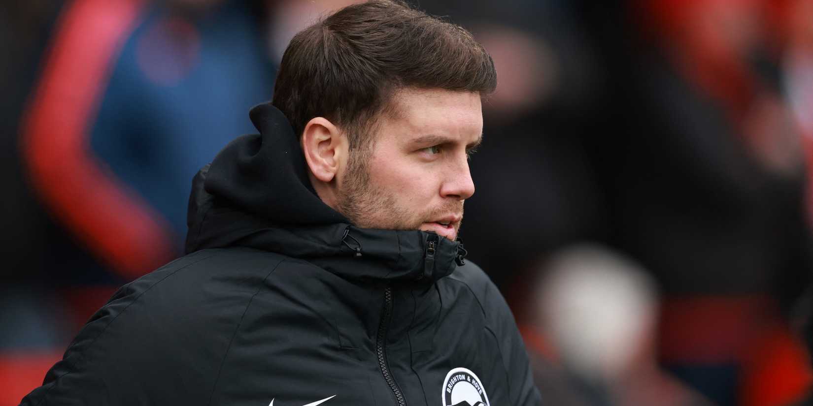 Fabian Herzeller, the director of Brighton and Hof Albion