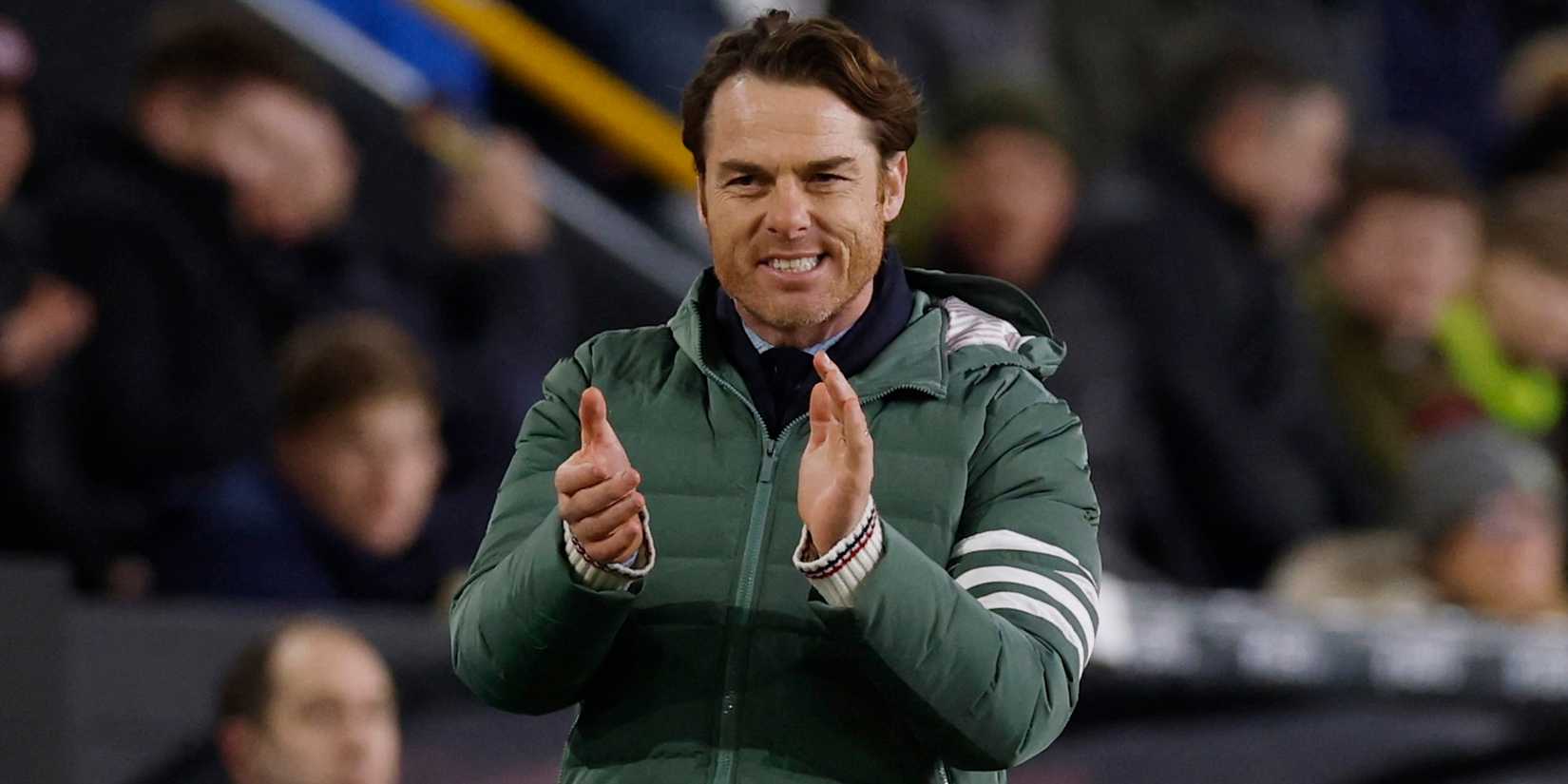 Burnley manager Scott Parker