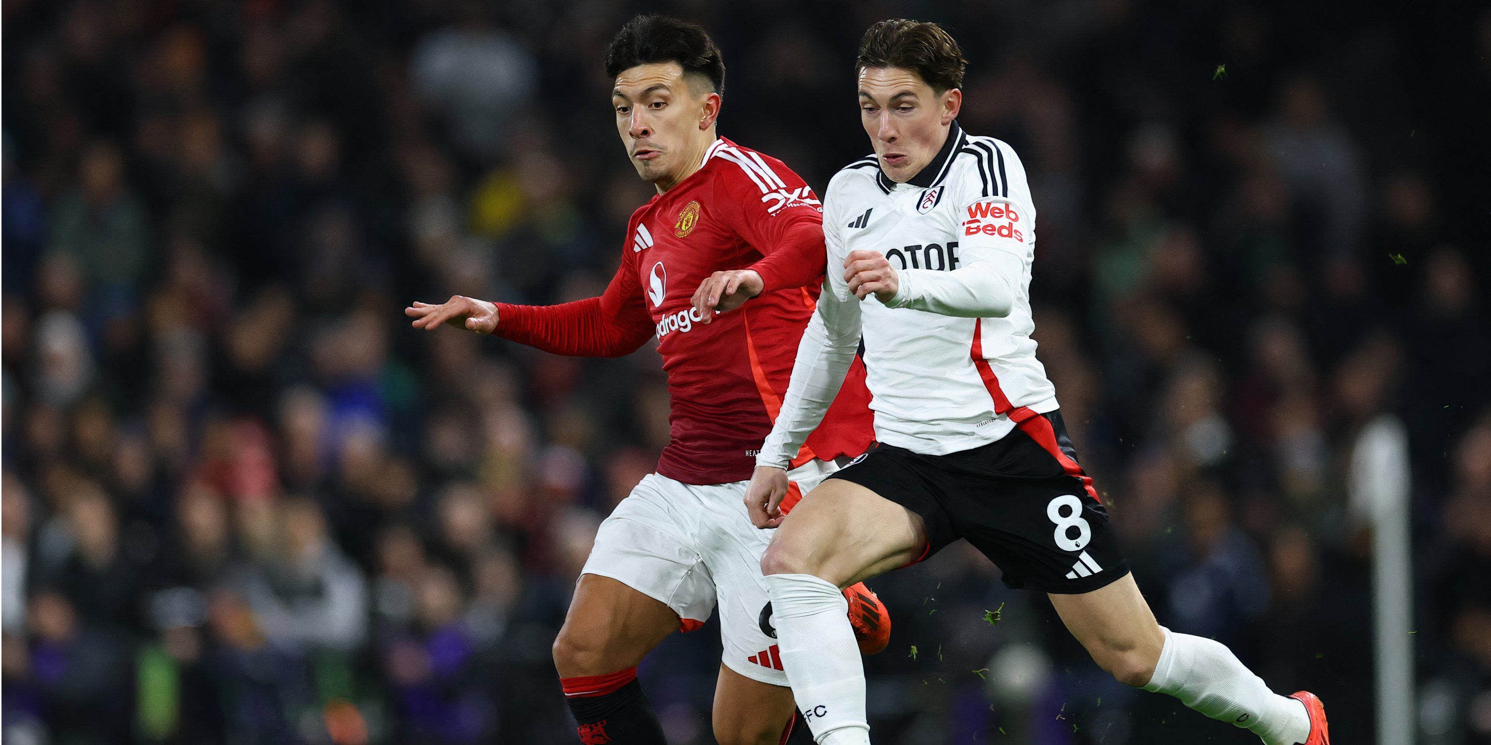 Fulham's Harry Wilson in action