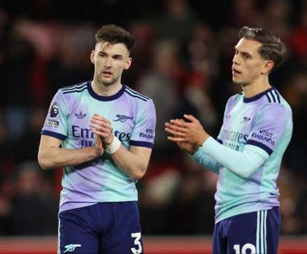 Kieran-Tierney-Leandro-Trossard-Arsenal