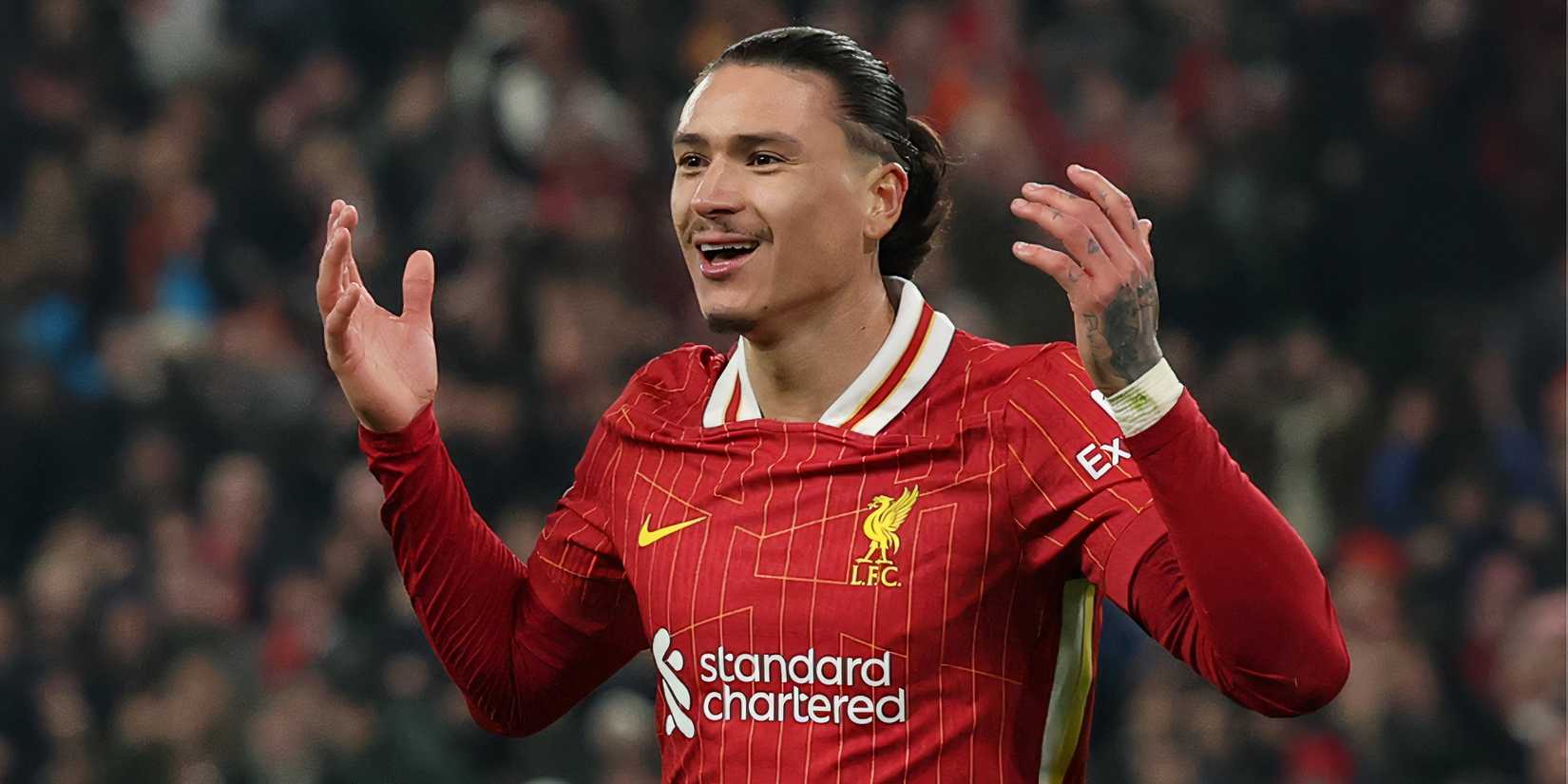 Liverpool striker Darwin Nunez