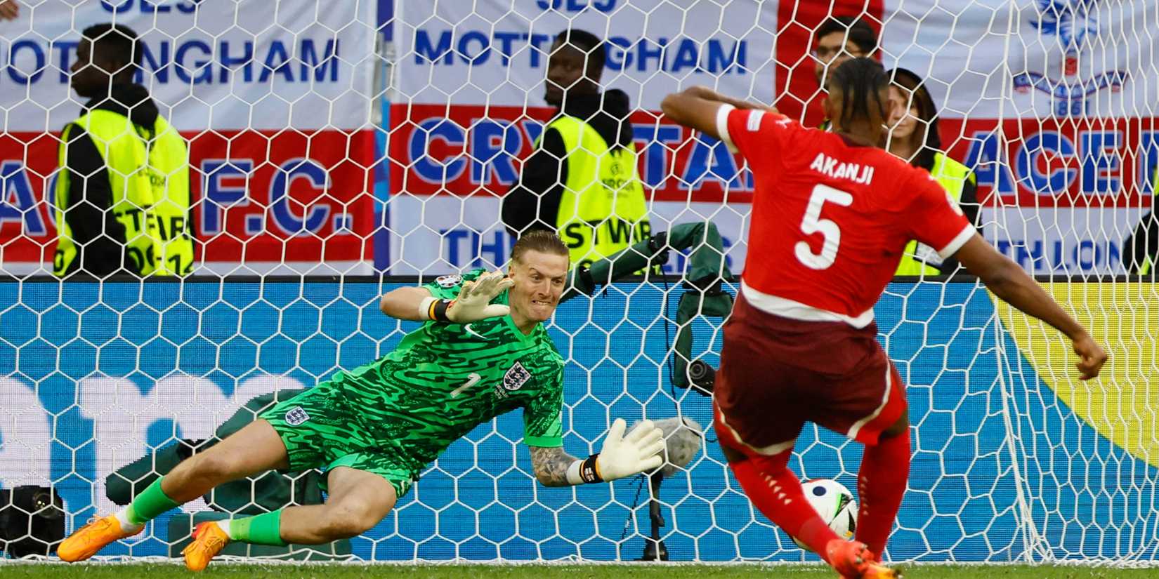 Джордан Пикфорд в форме сборной Англии