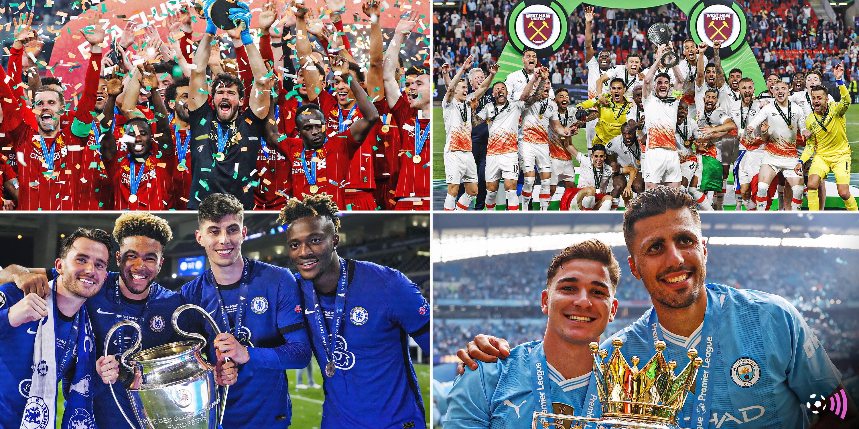 The 11 English soccer golf equipment with essentially the most main trophies