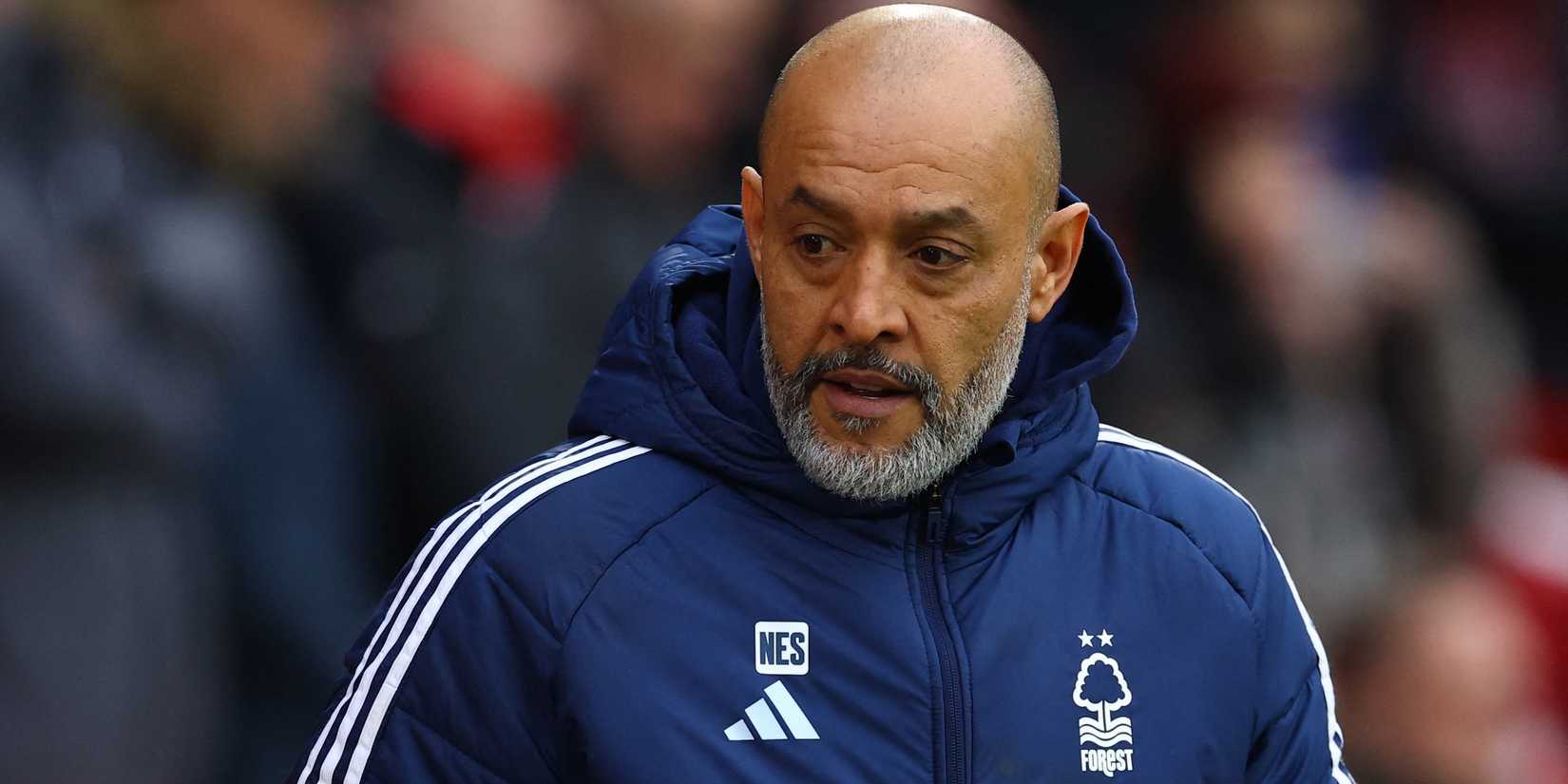 Nottingham Forest manager Nuno Espirito Santo before the match