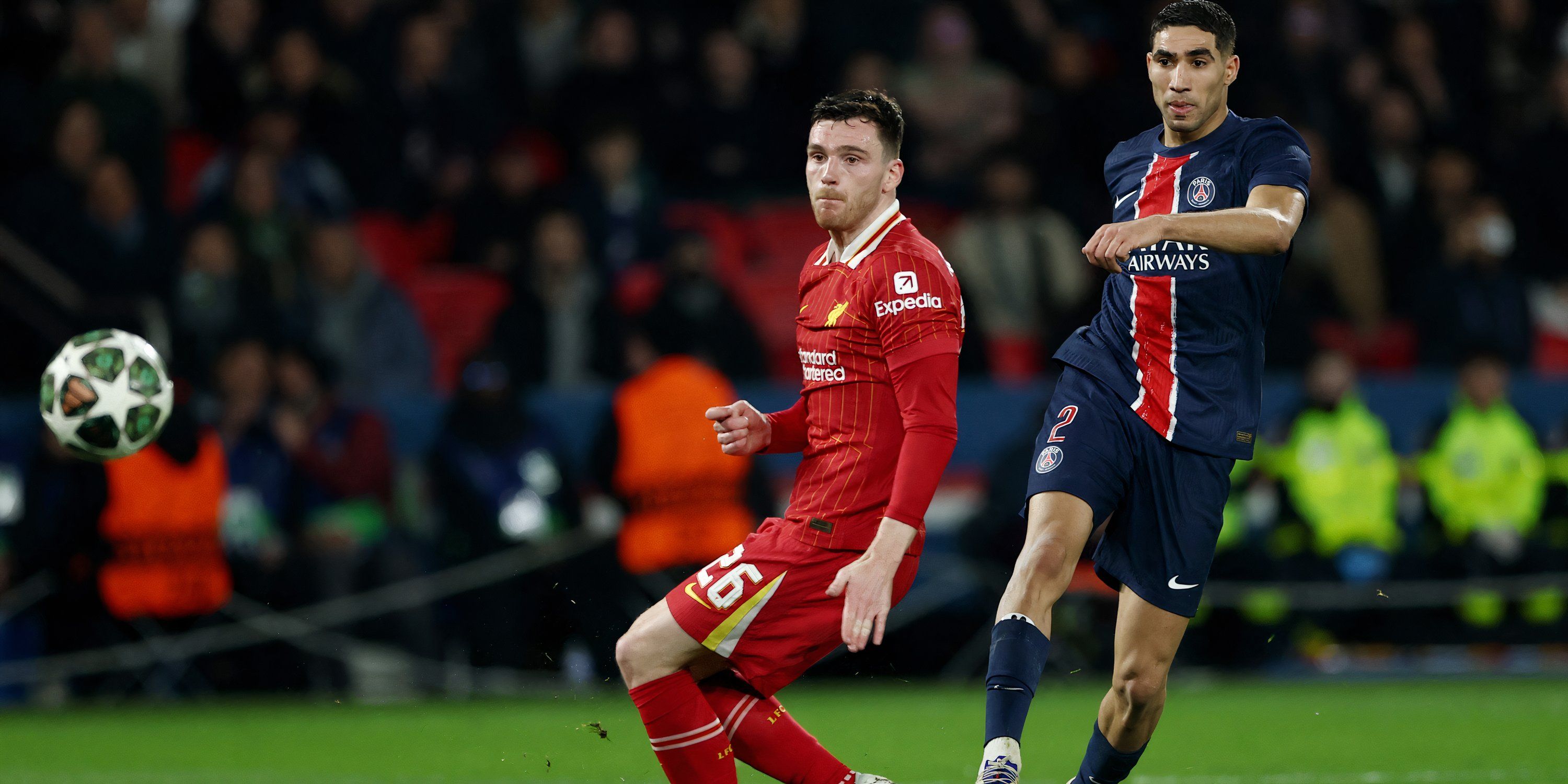 Andy Robertson in action for Liverpool