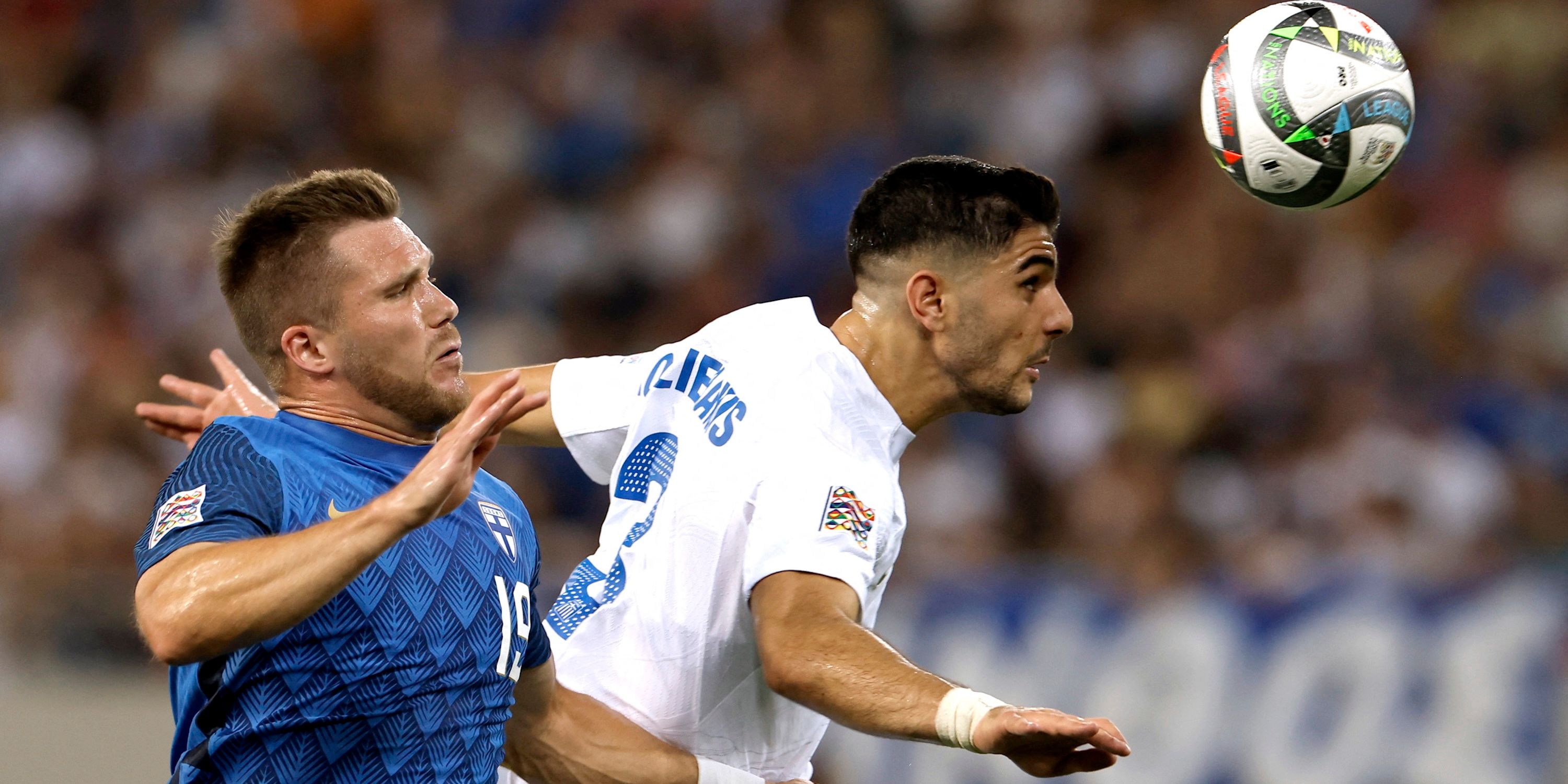 Finland's Benjamin Kalman is moving with Konstantinos Koulierakis in Greece