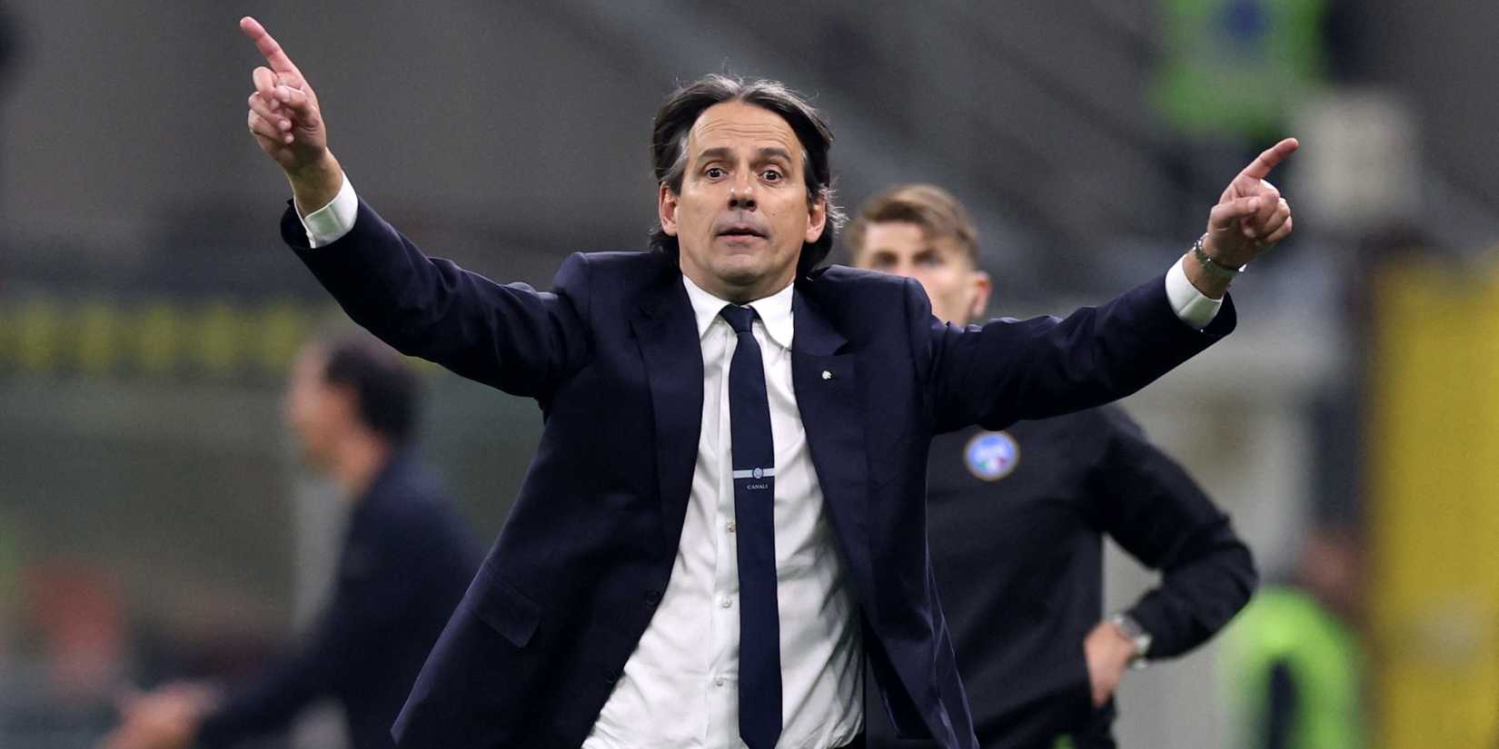 Inter Milan coach Simone Inzaghi 