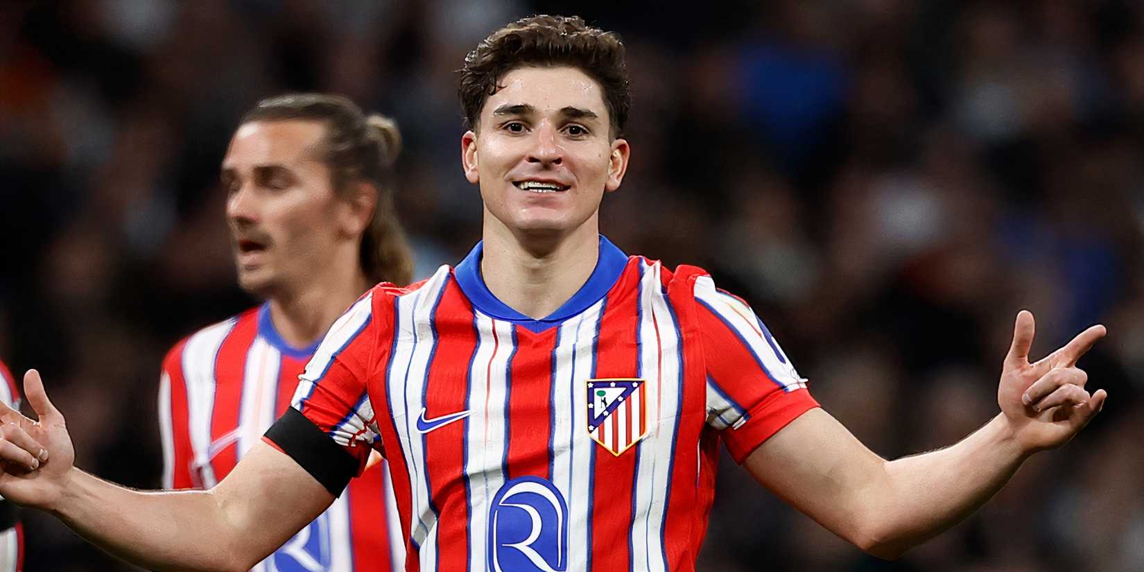 Atletico Madrid striker Julian Alvarez