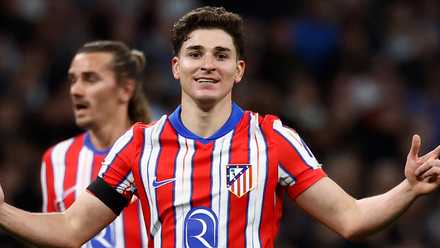 Julián Álvarez, avançado do Atlético de Madrid