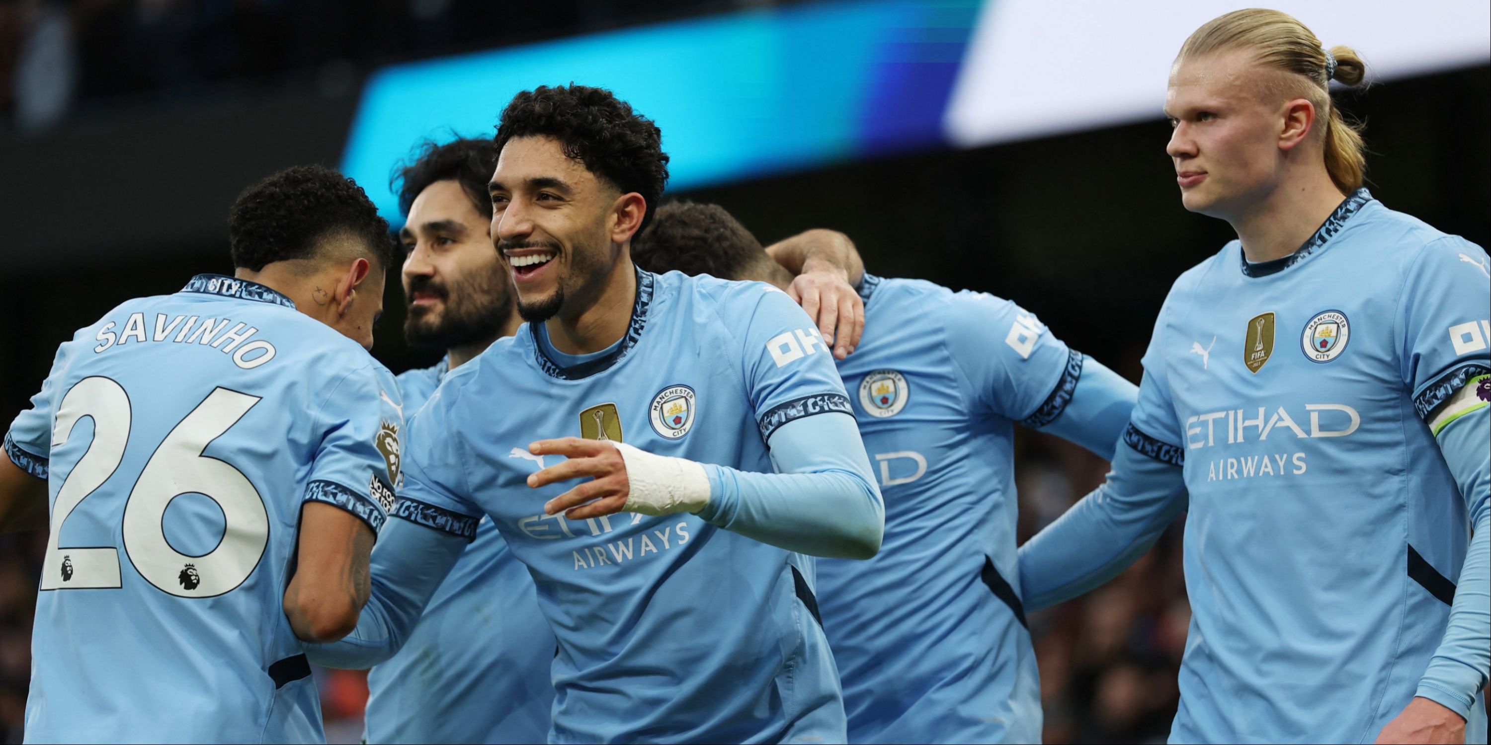 Man-City Halland Savinho Savio Halland