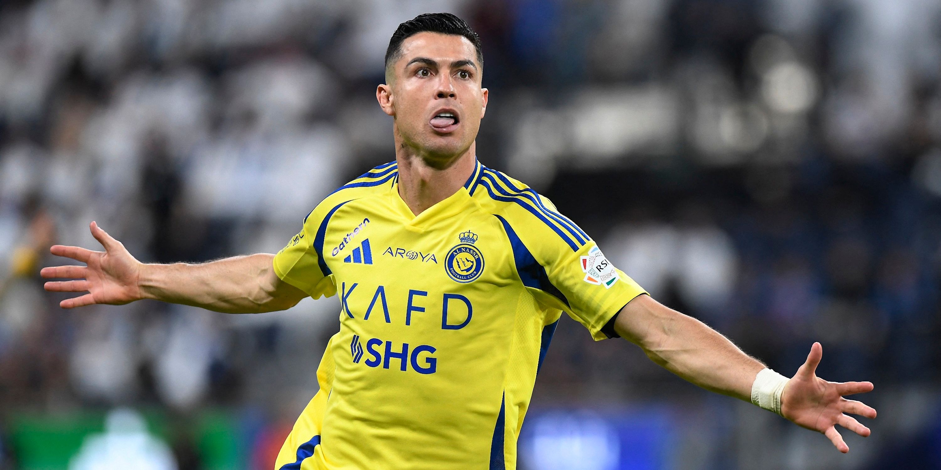 Al Nassr's Cristiano Ronaldo celebrates