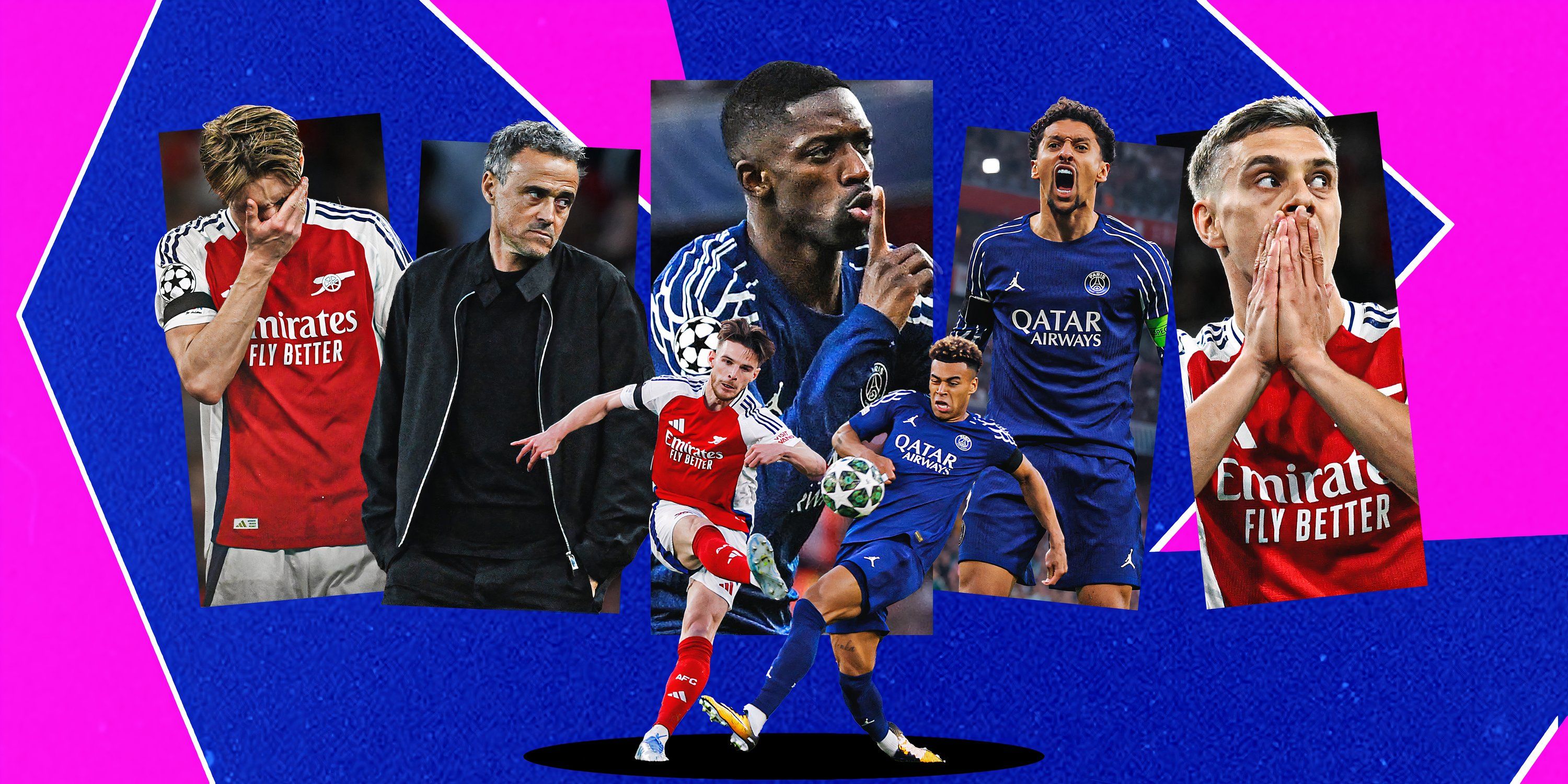 Arsenal PSG match reaction