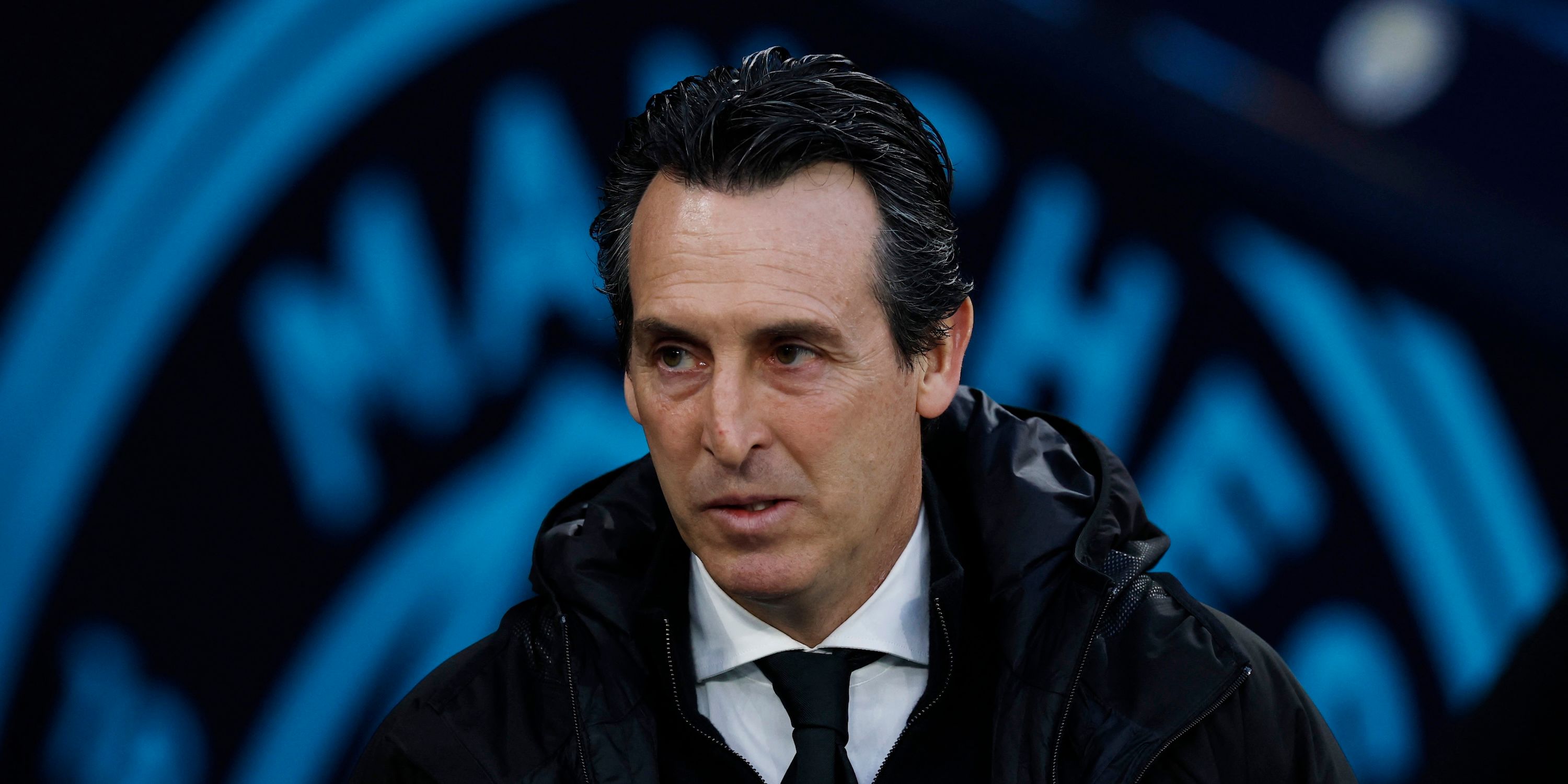 Aston Villa manager Unai Emery