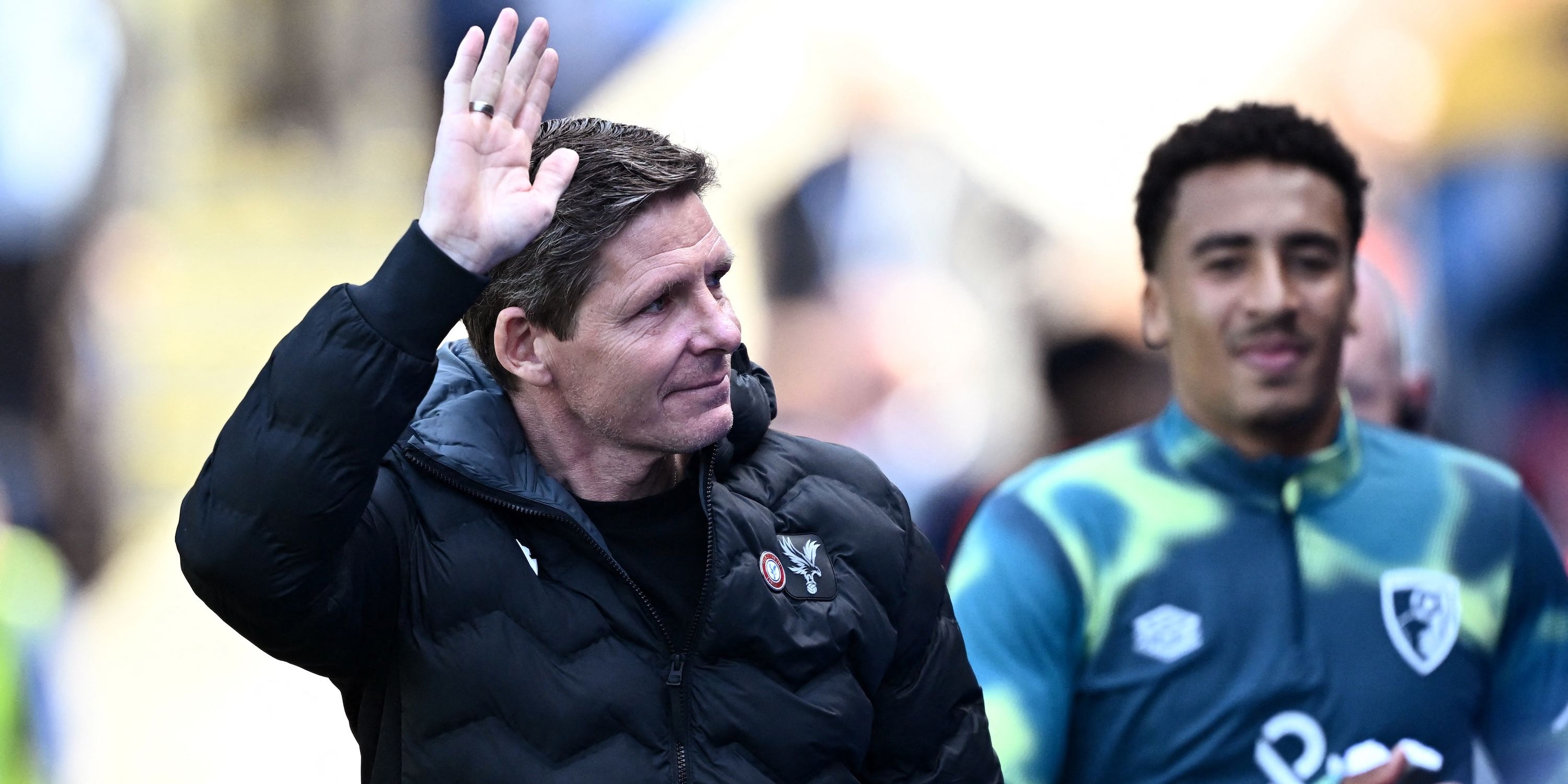 Crystal Palace manager Oliver Glasner before the match